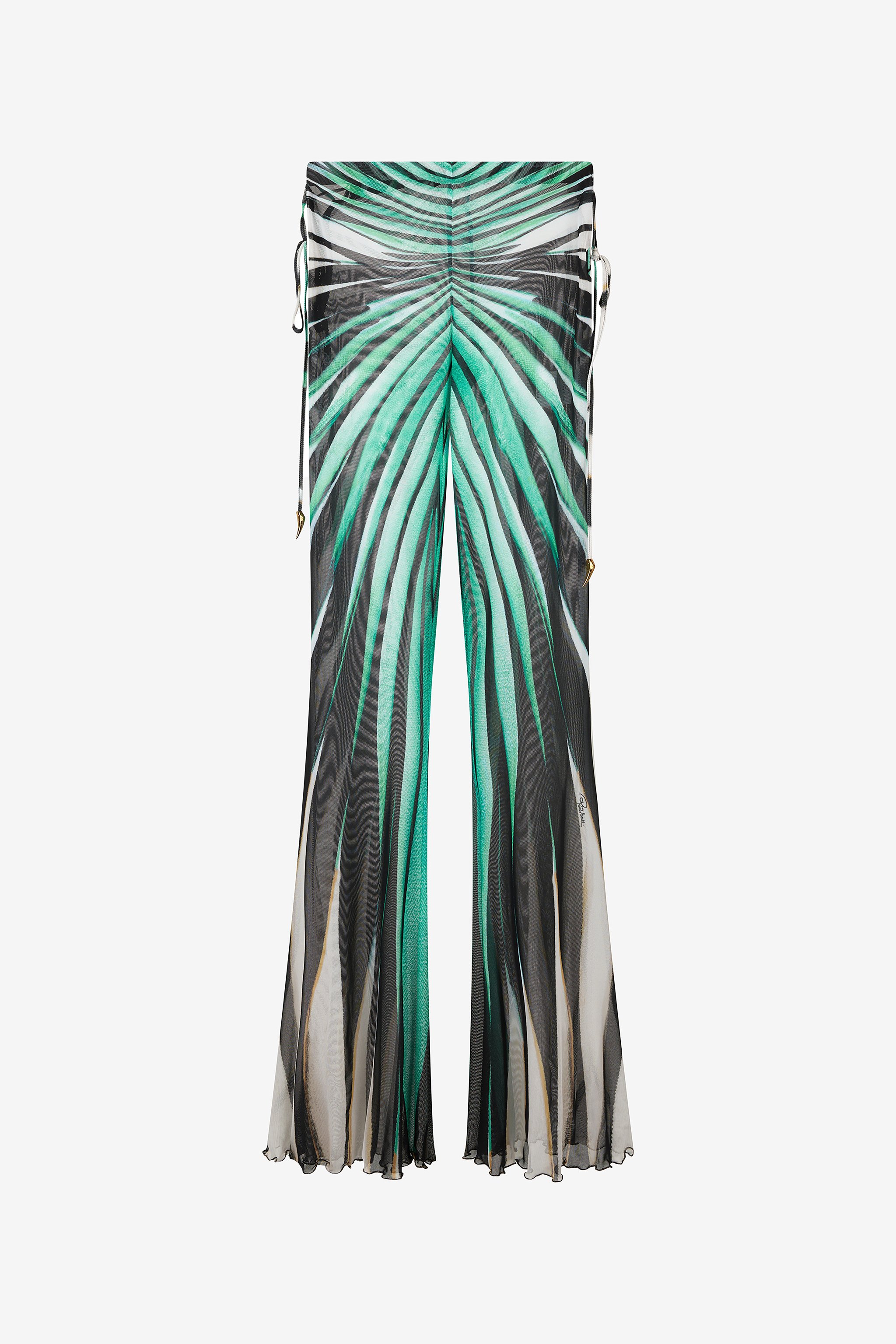 Roberto Cavalli Ray Of Sea Print Trousers