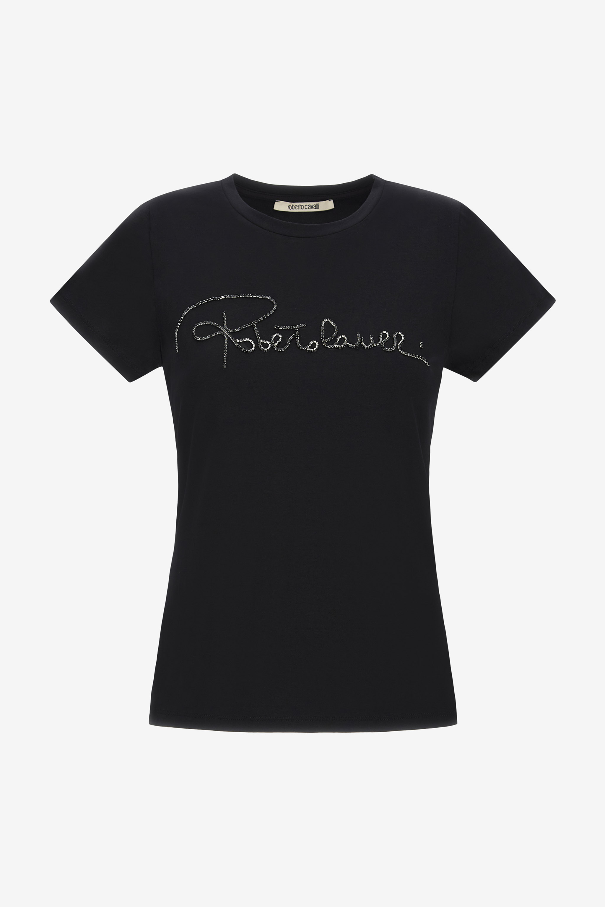 ROBERTO CAVALLI T-SHIRT WITH LOGO