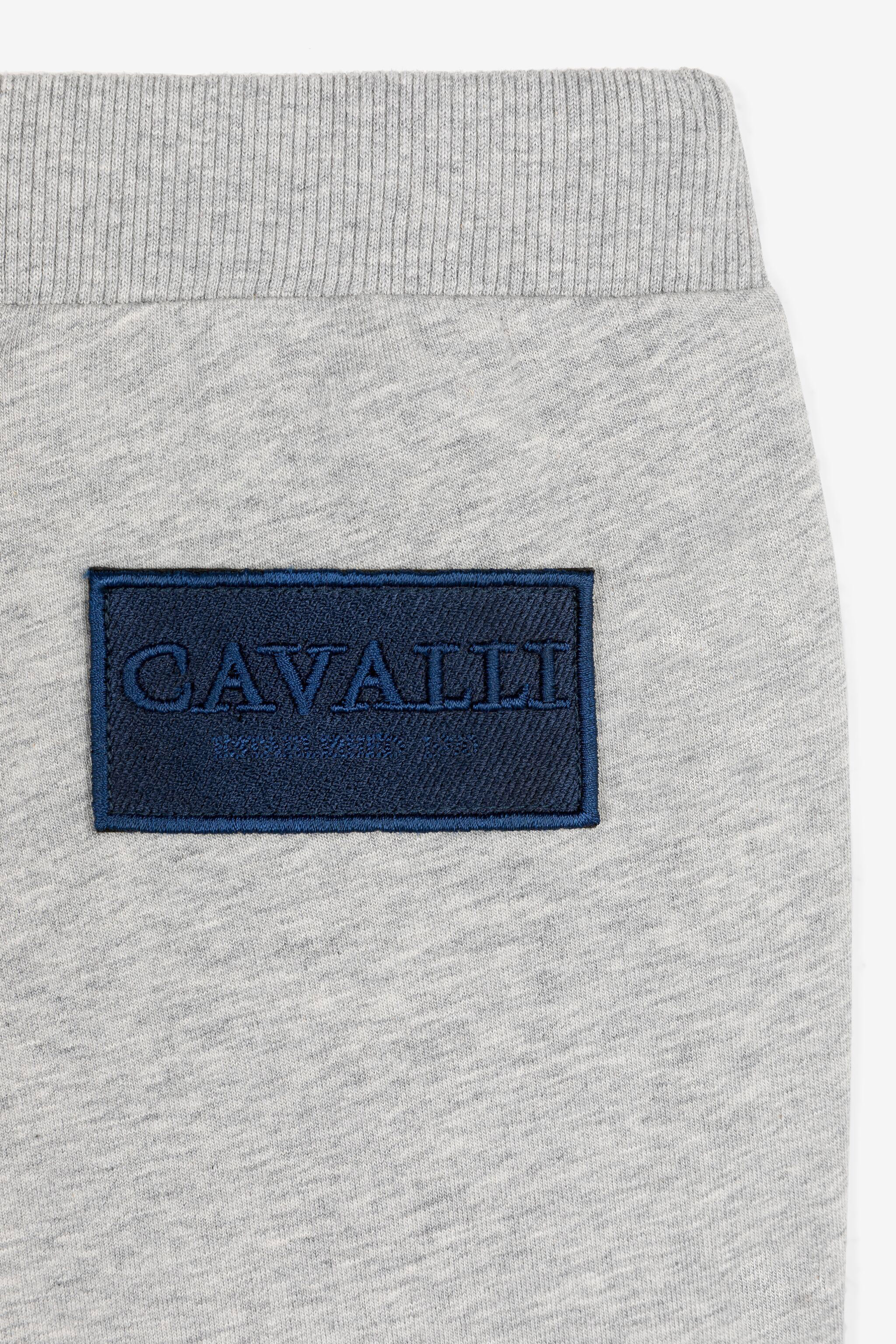 Roberto Cavalli Jogginghose Mit Logo-patch In Gray