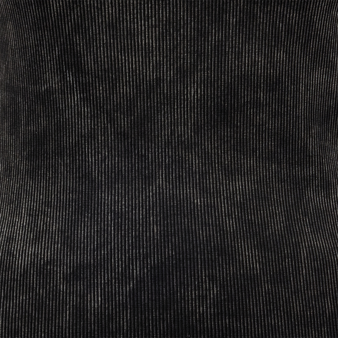 Rib-Knit Mini Dress With JC Monogram