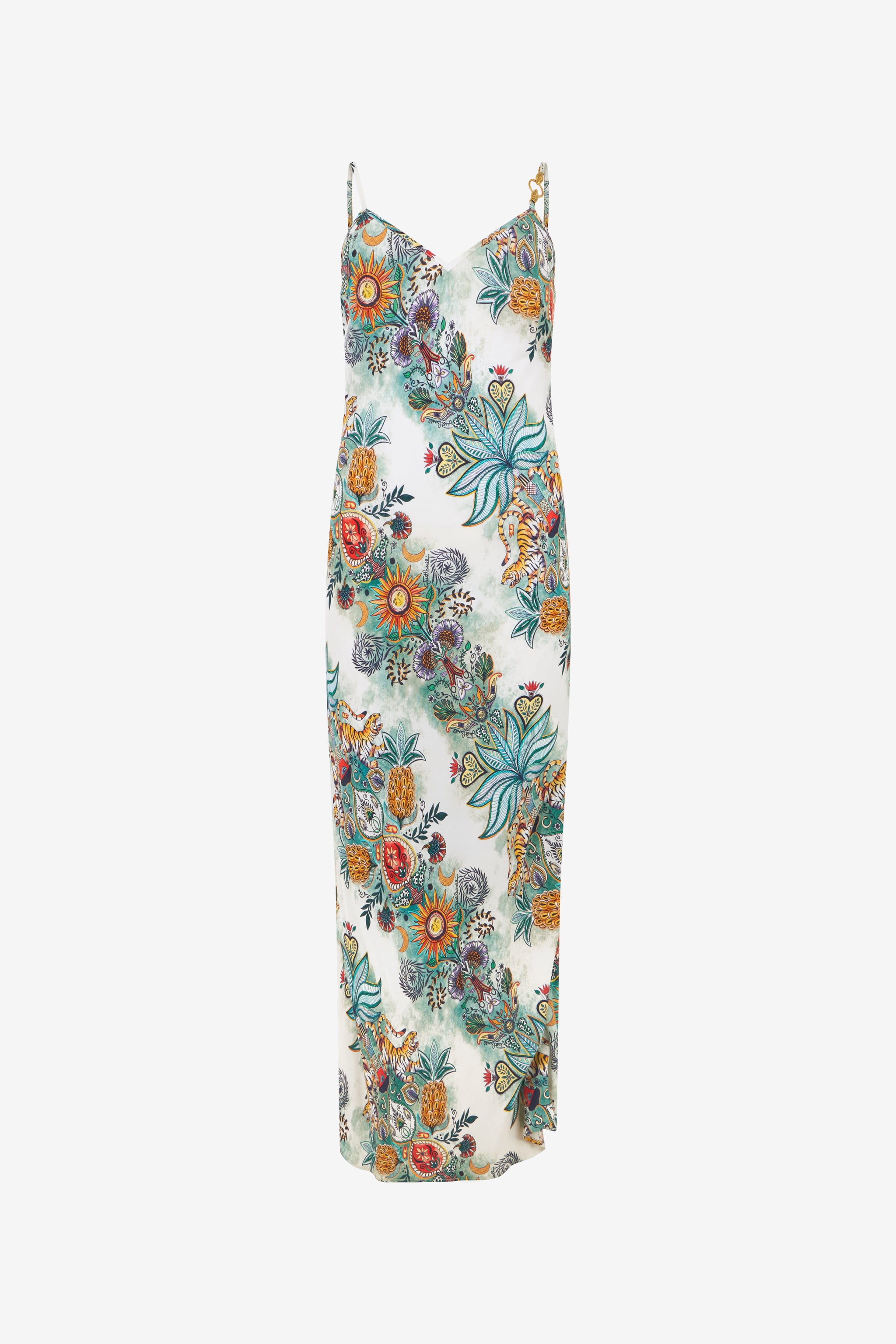 Roberto Cavalli Tropical Garden Print Dress | Thumbnail 7