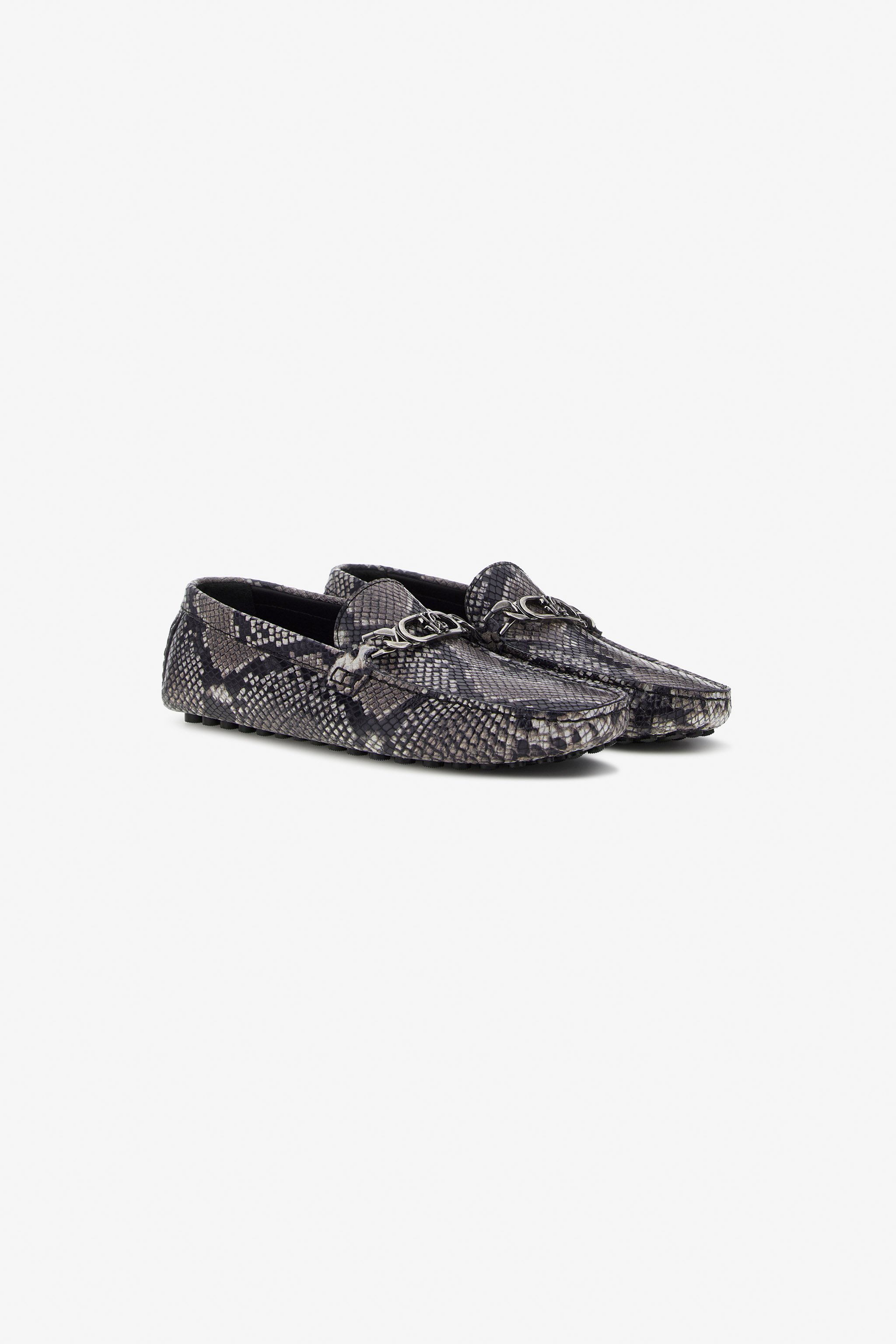 ROBERTO CAVALLI RC LOGO MOCASSINS