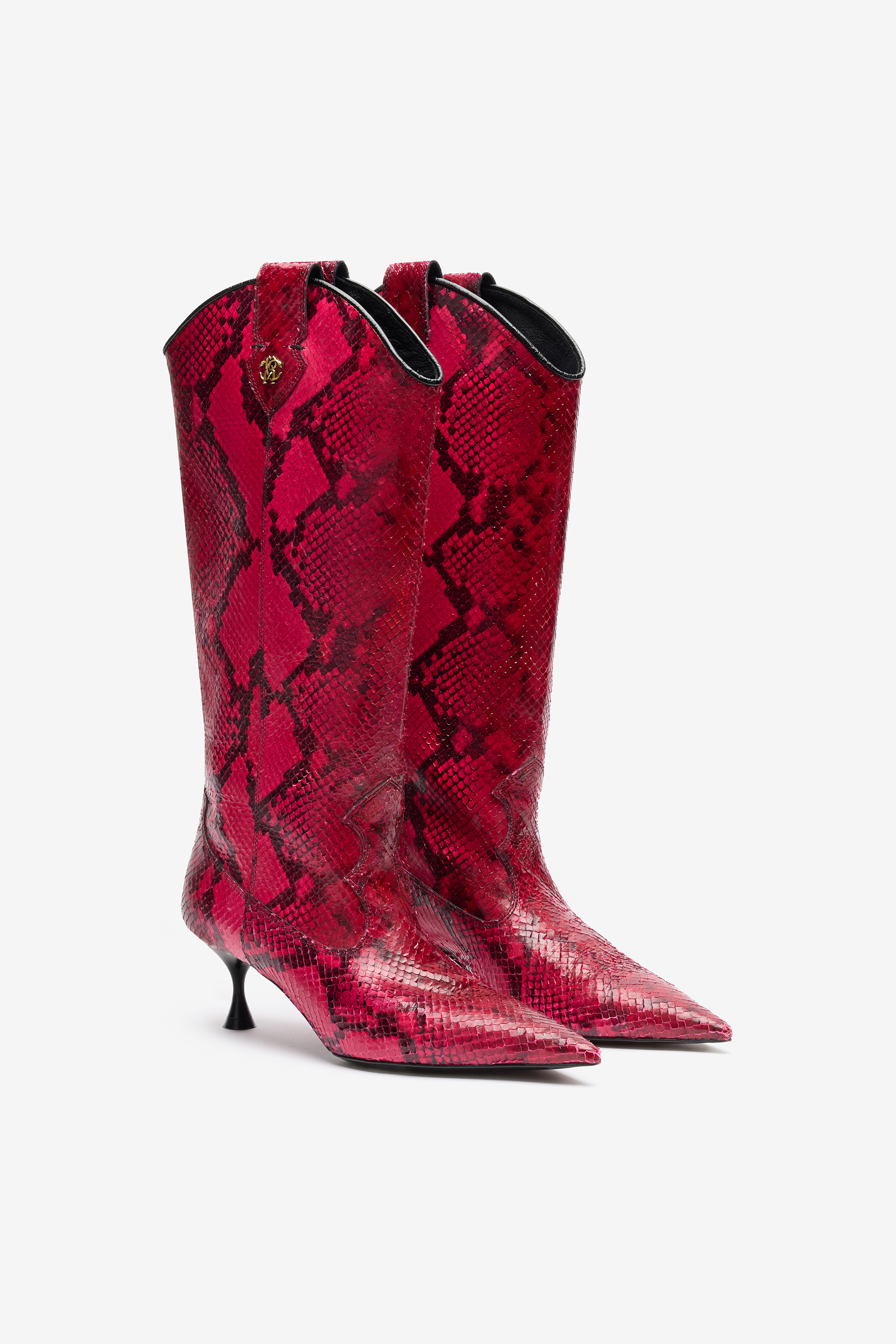 ROBERTO CAVALLI STIEFEL MIT PRINT PYTHON