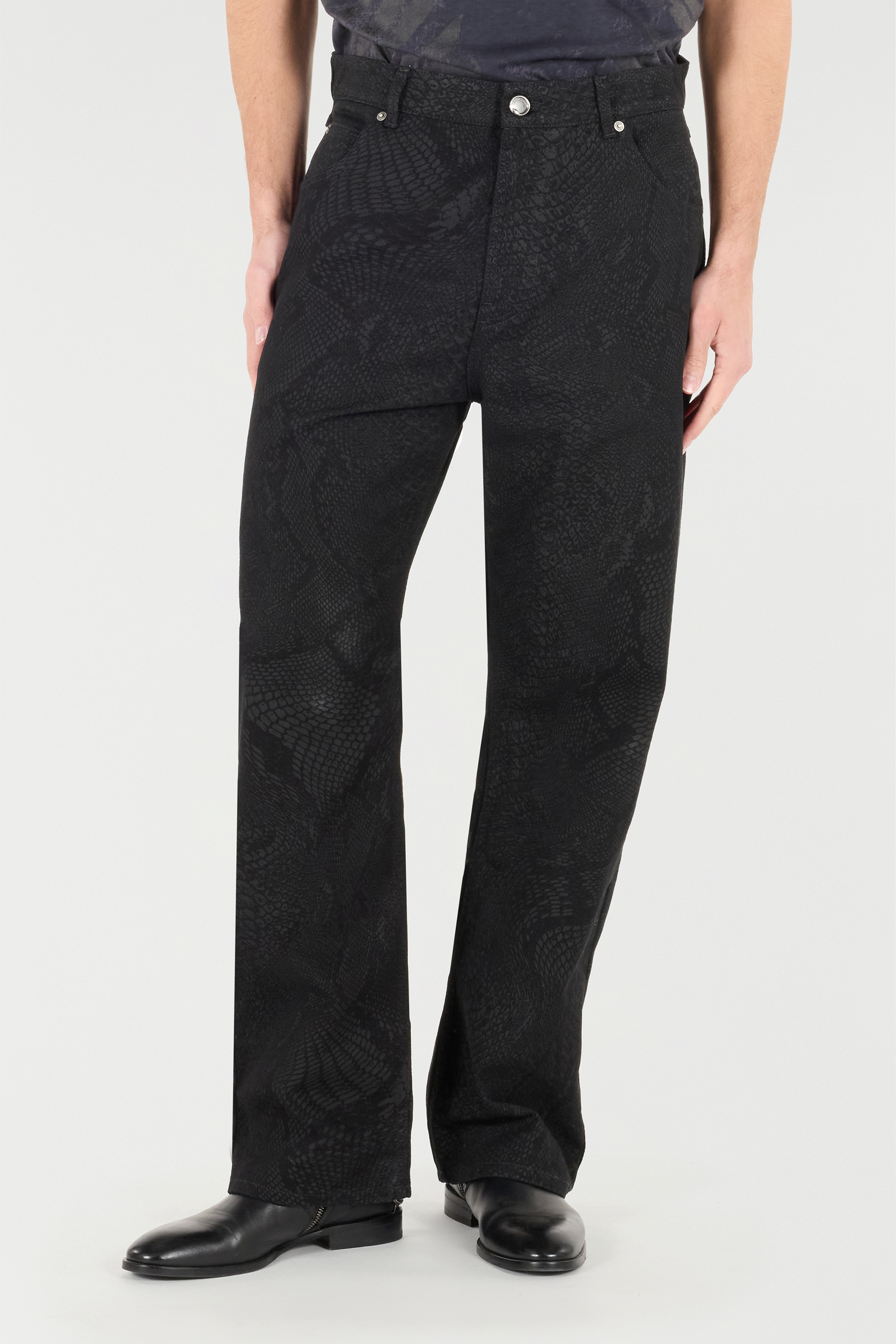 ROBERTO CAVALLI HOSE MIT PRINT PYTHON