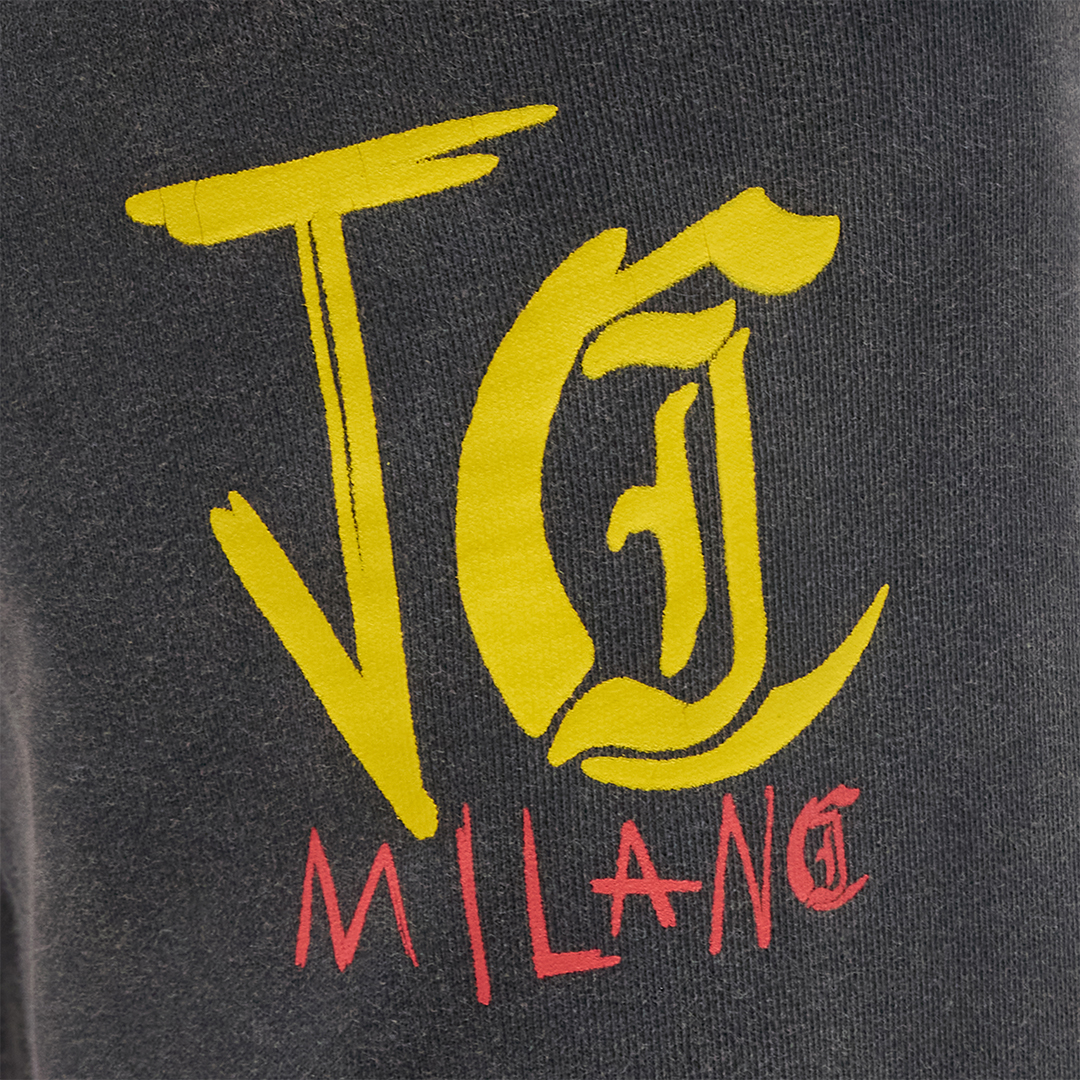 Roberto Cavalli Jogger Pants With Customization In Black