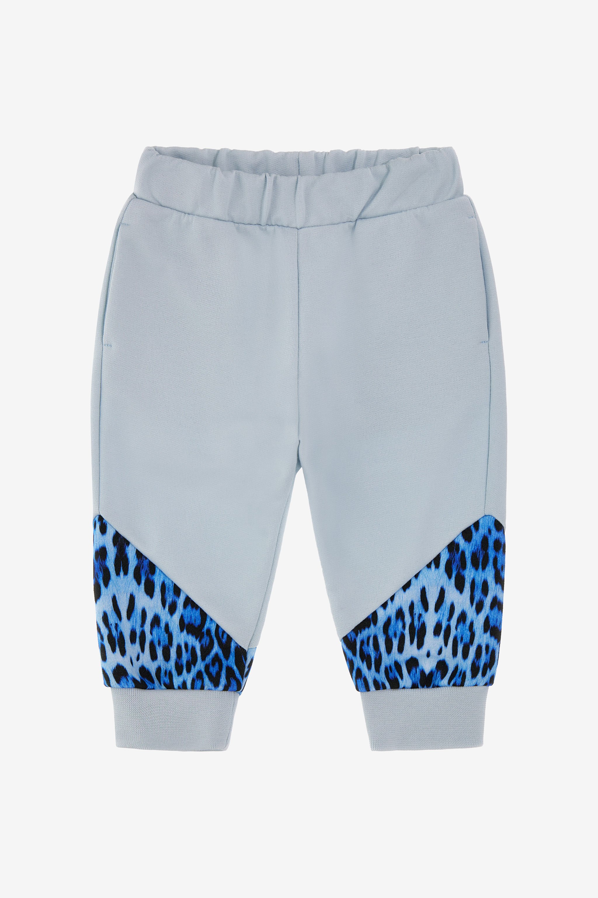 Blue Leopard Joggers