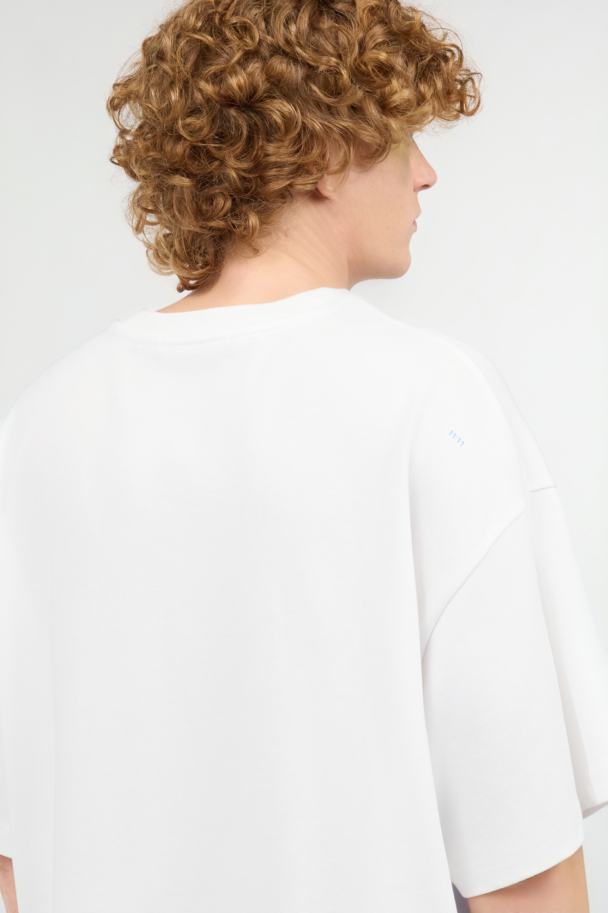 T-Shirt With Top-Stitched Logo