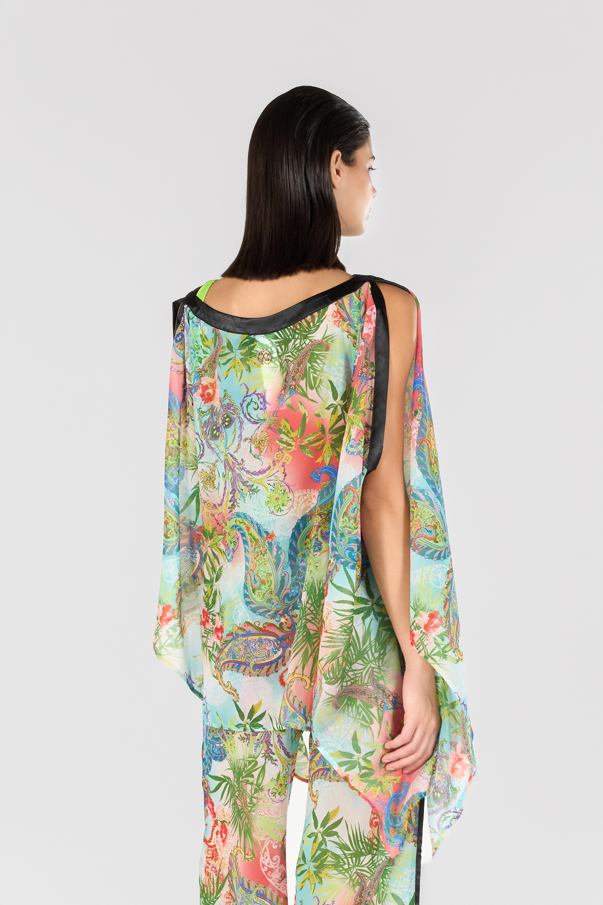 Roberto Cavalli Multicolor Woman Top In Multicolor