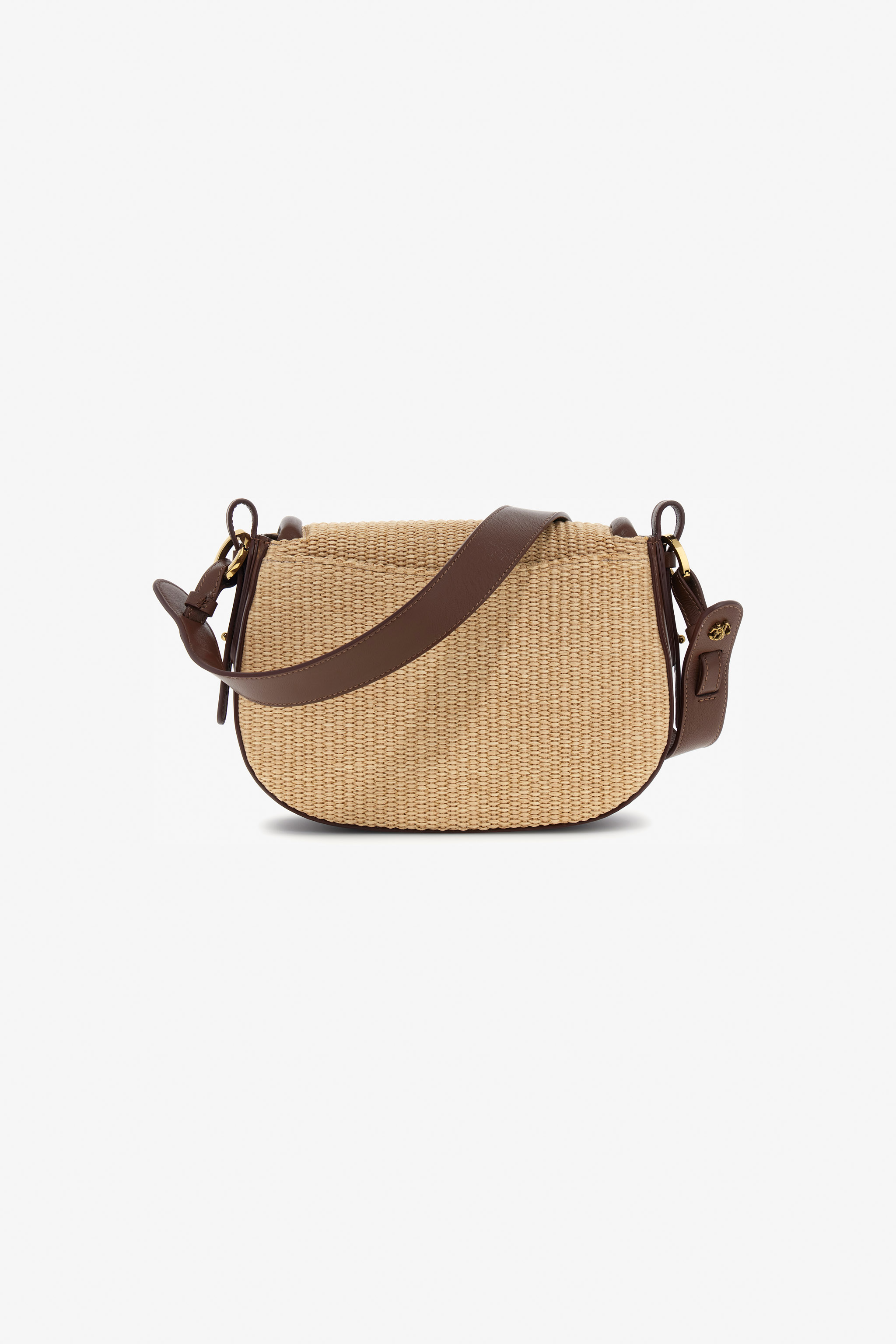 Roberto Cavalli Fang Bag In Light Brown