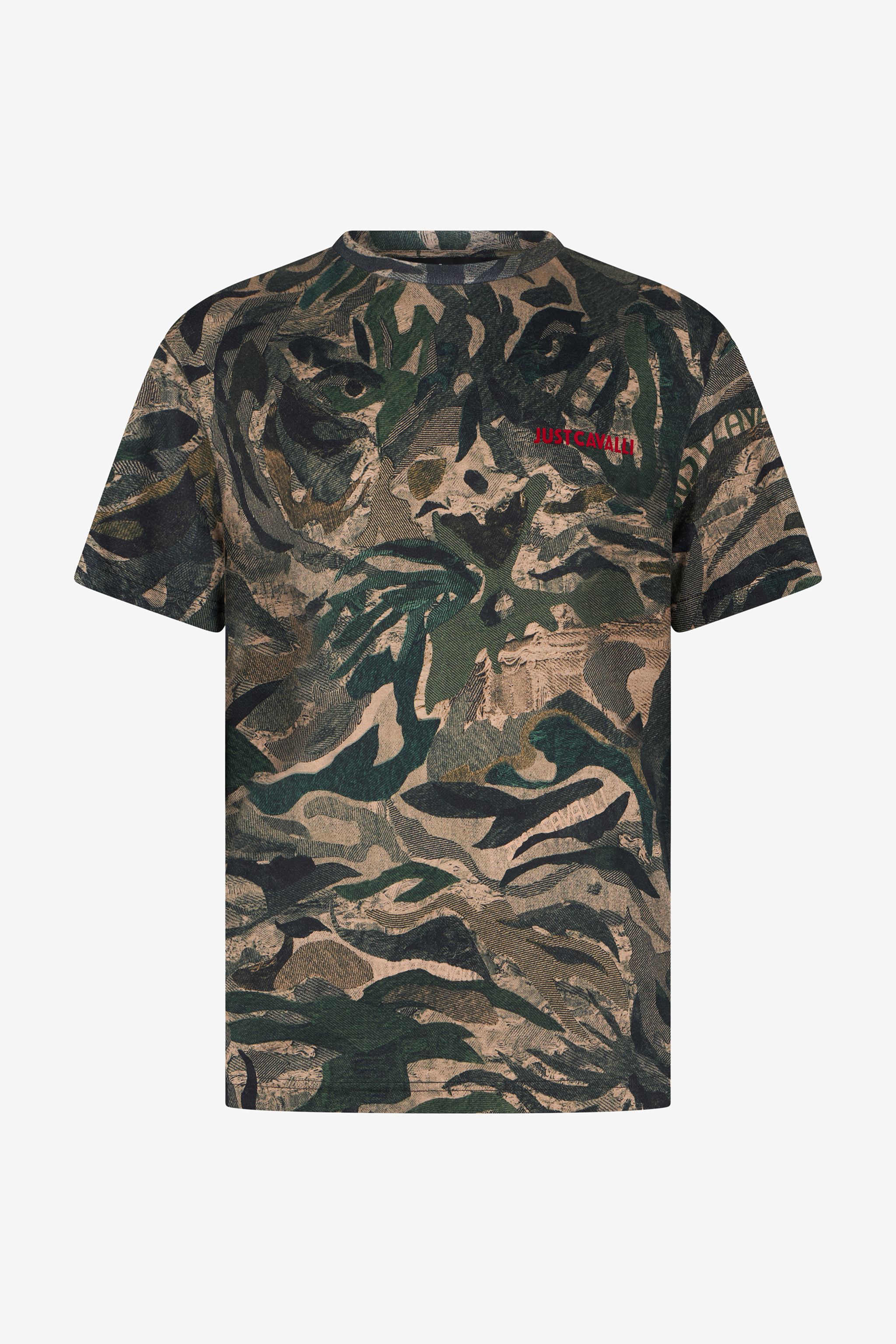 Tiger Camu Print T-Shirt