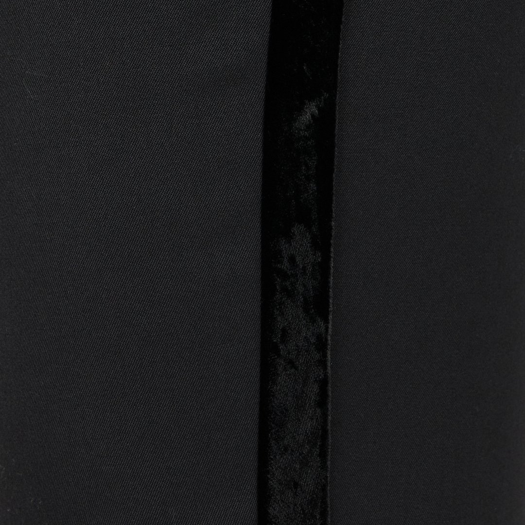 Roberto Cavalli Straight-leg Wool Trousers In Black