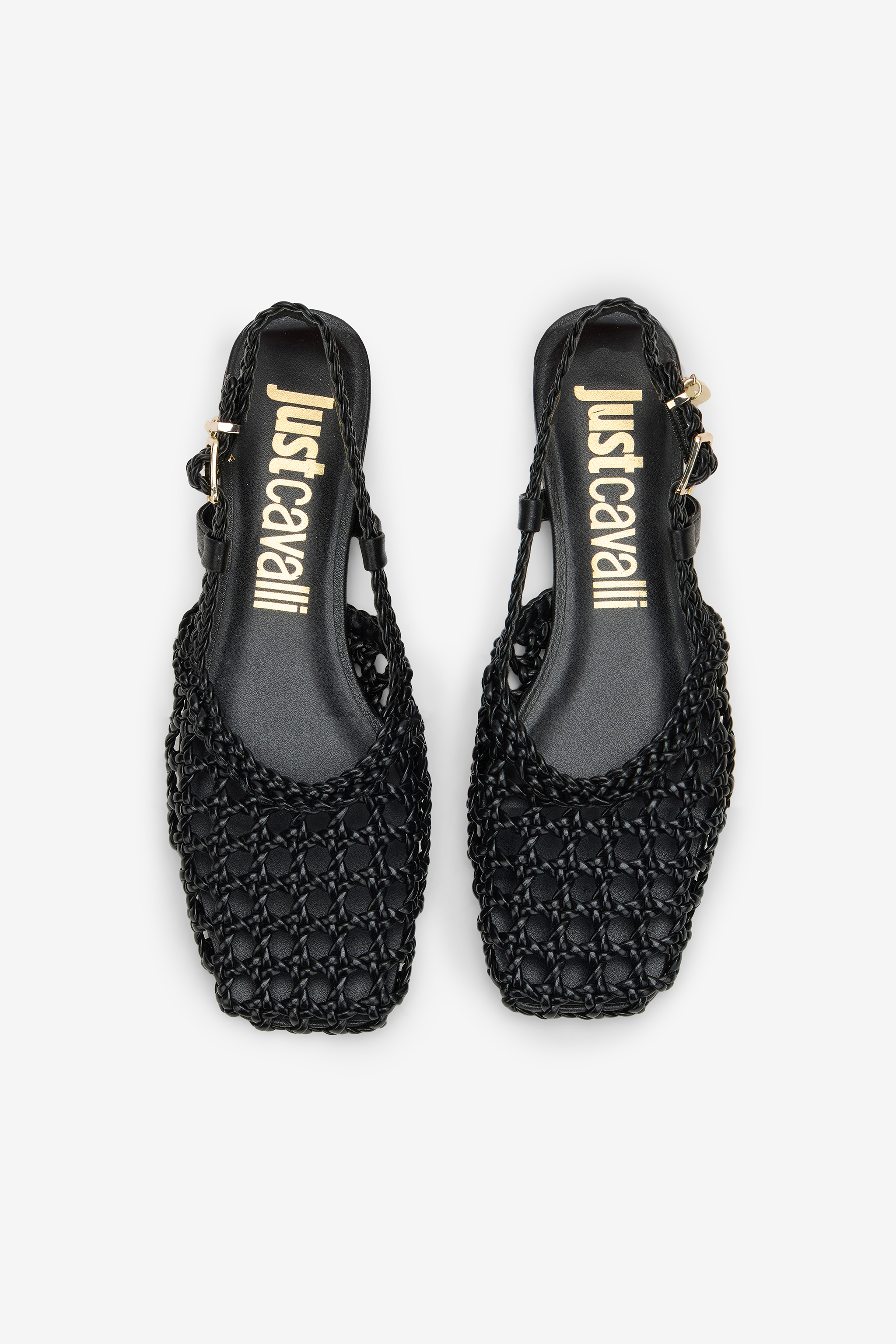 Roberto Cavalli Slingback in Braided Design | Thumbnail 4