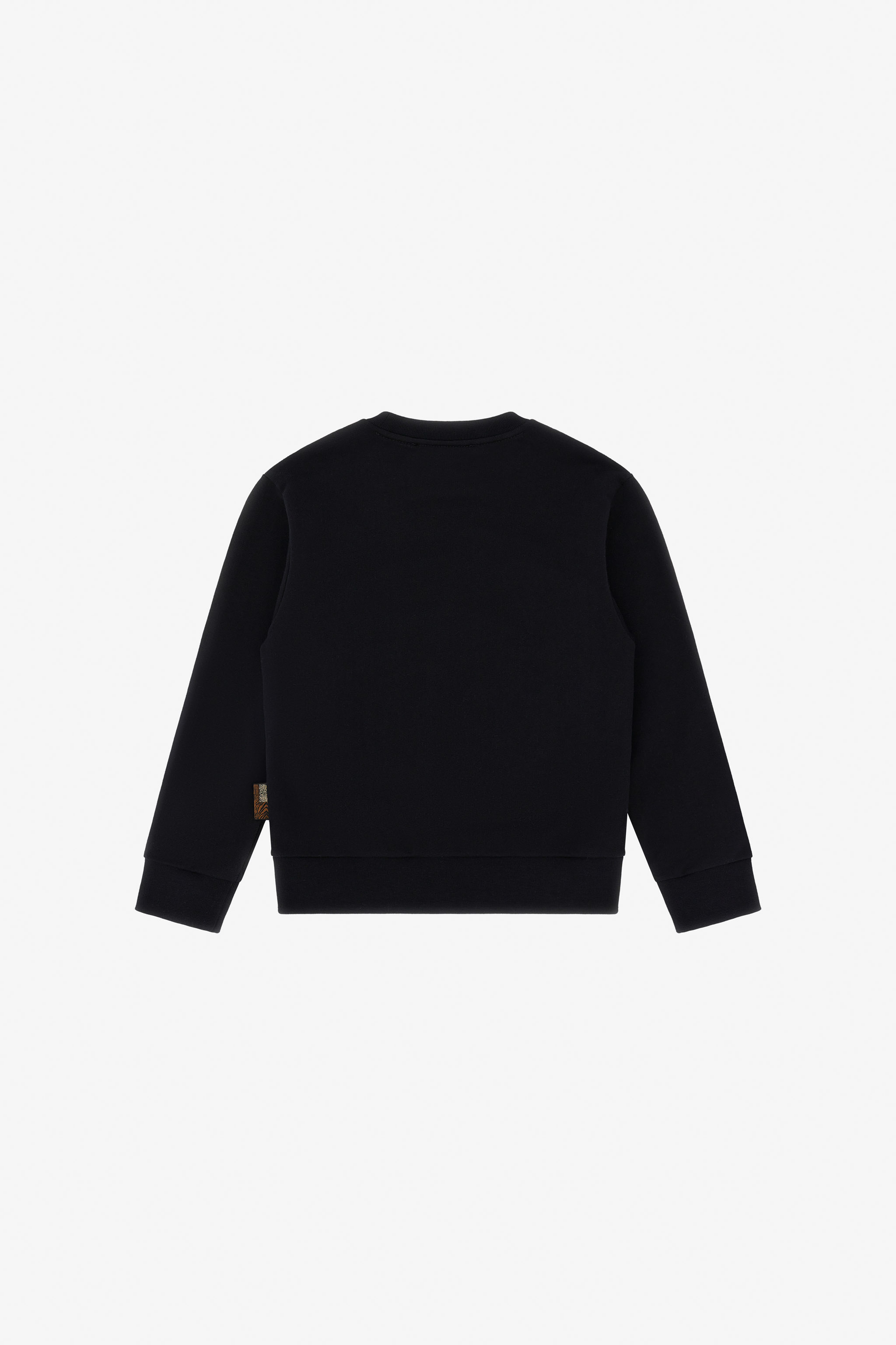 Roberto Cavalli Printed Sweatshirt In Black