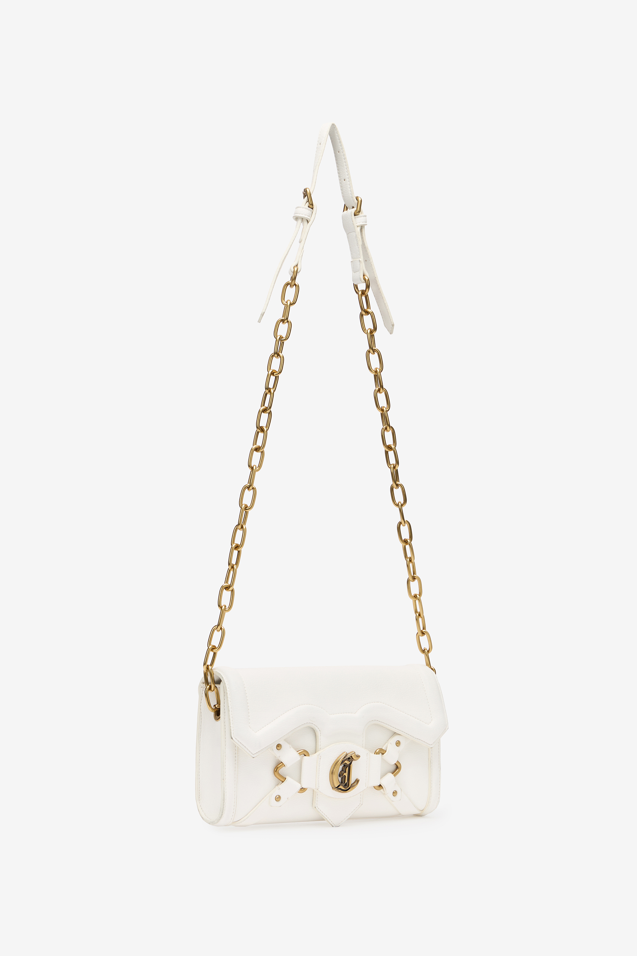 Shop Roberto Cavalli Crossbody Bag With Jc Monogram