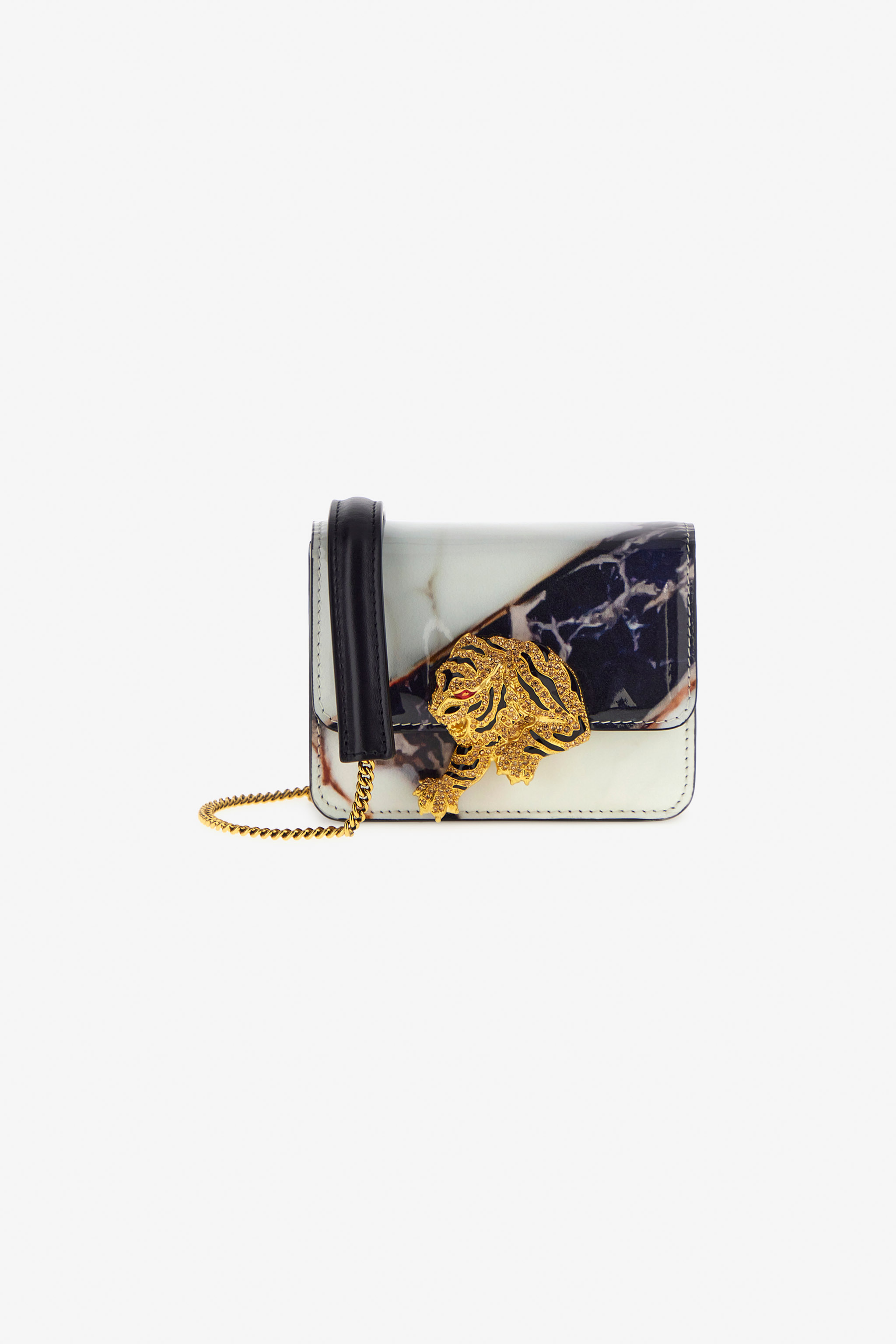 Roberto Cavalli Women's White Mini Roar Bag - Bags