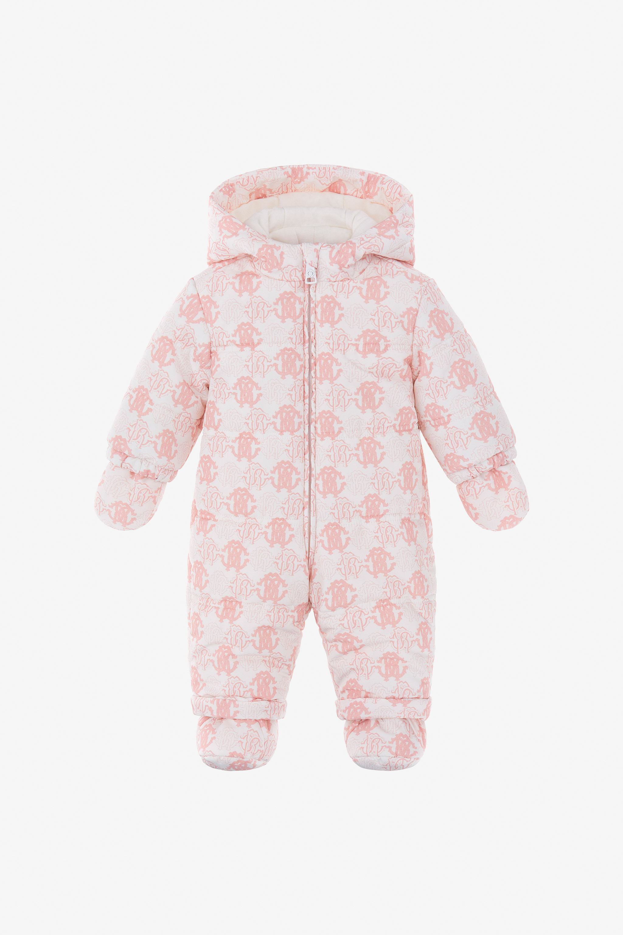 Roberto Cavalli Pink Monogram Snowsuit - Ready To Wear