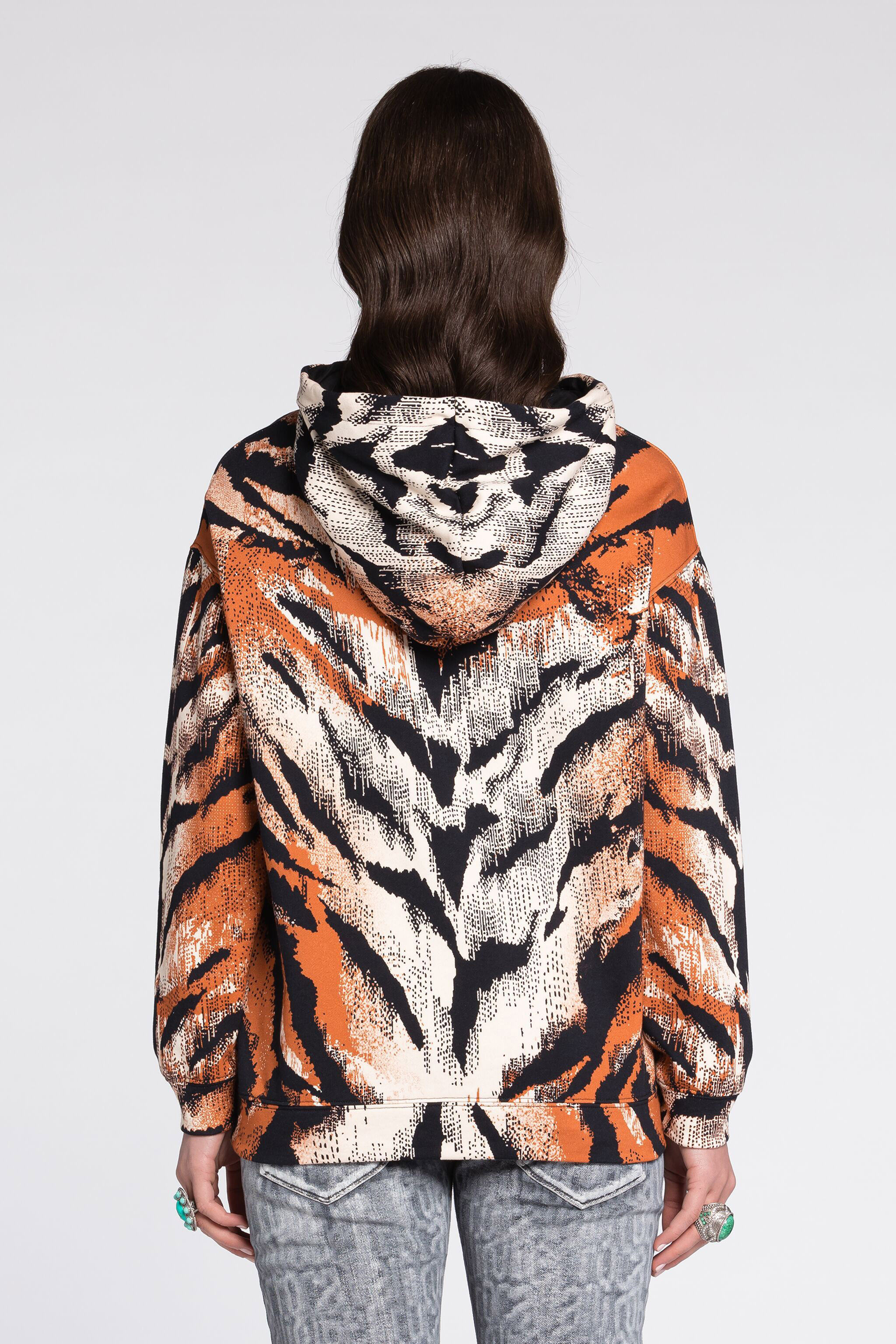 ROBERTO CAVALLI HOODIE MIT LOGO