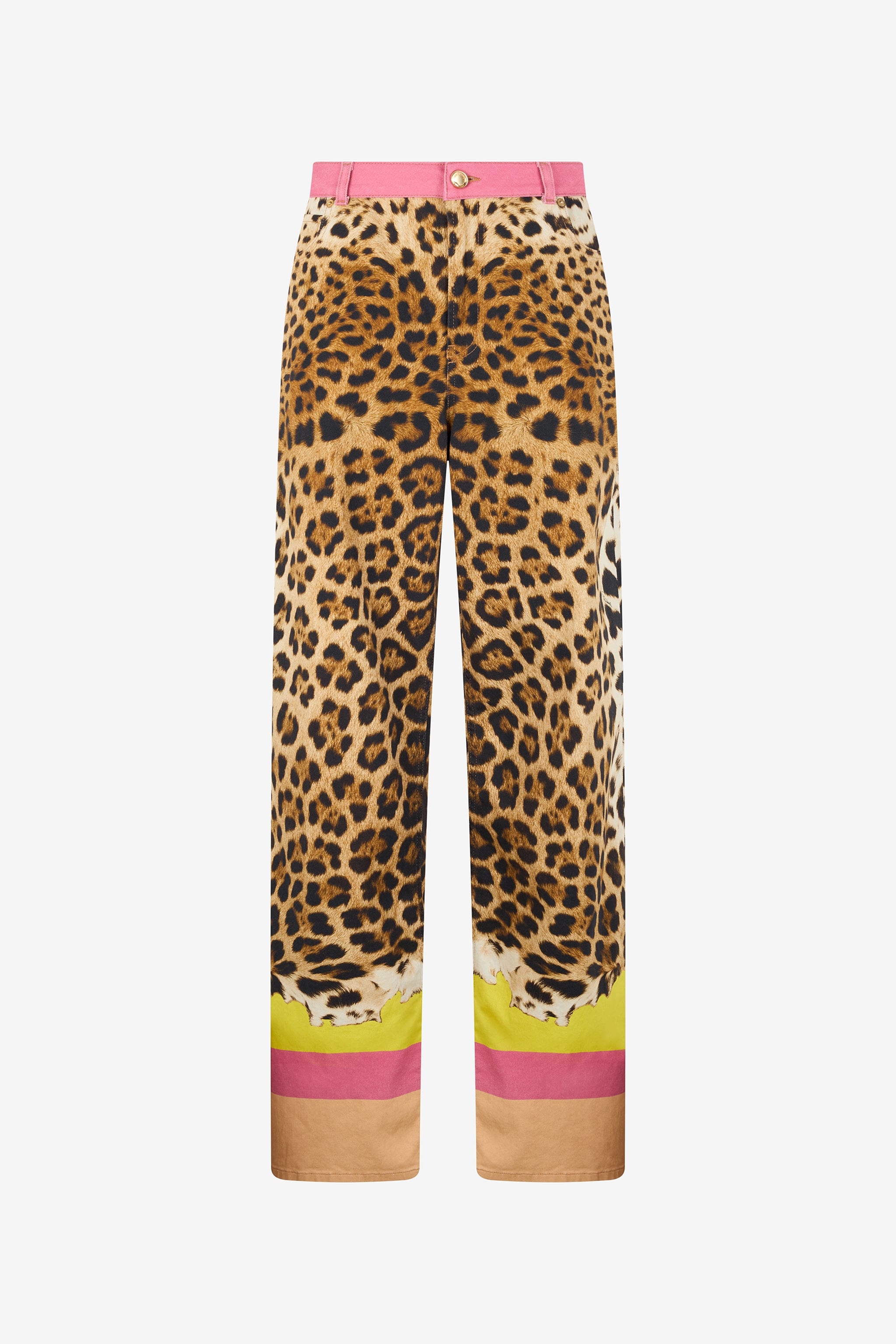 Roberto Cavalli Jeans with Cavalli Pop Print