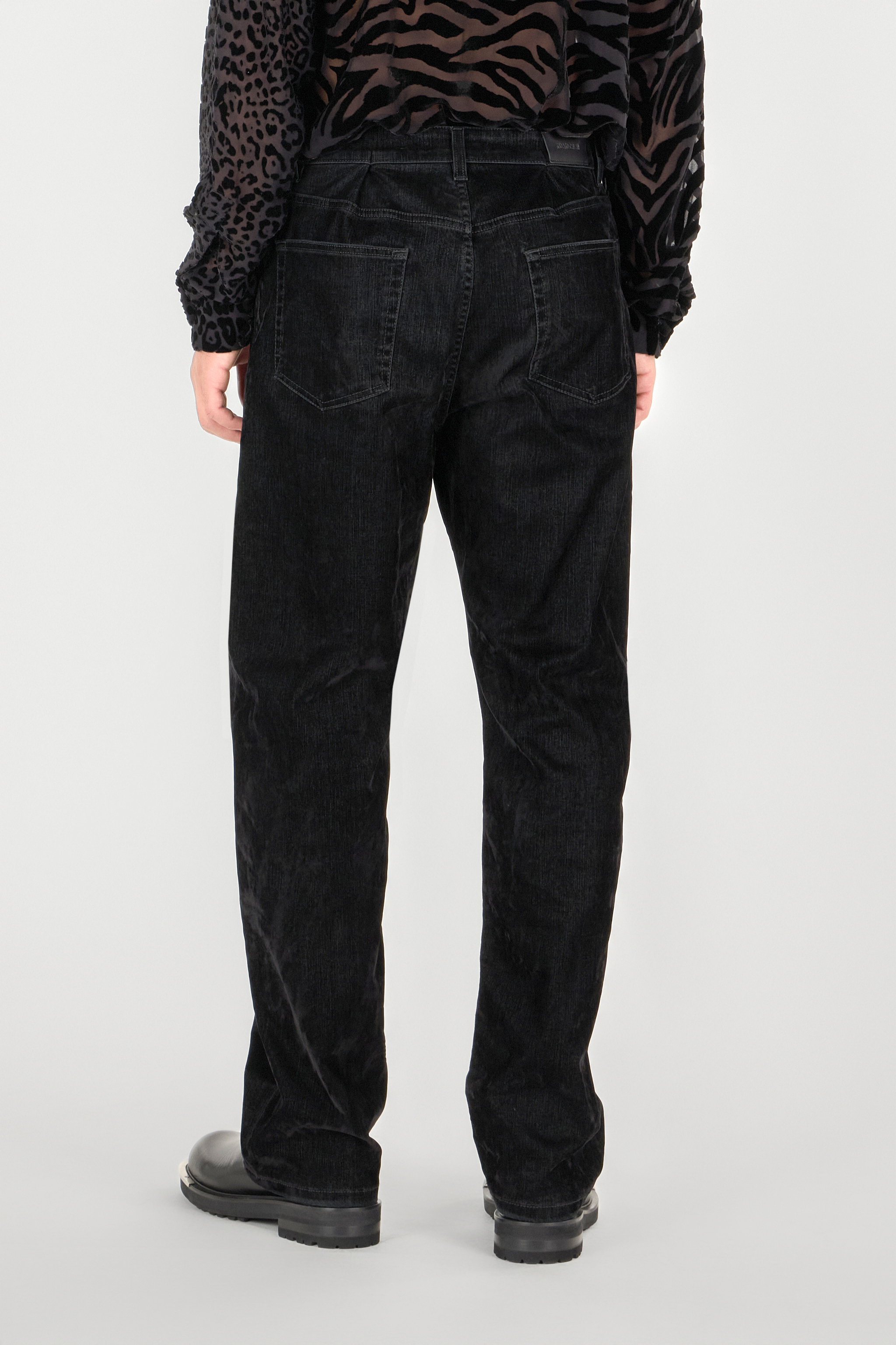 Roberto Cavalli Classic Jeans In Black
