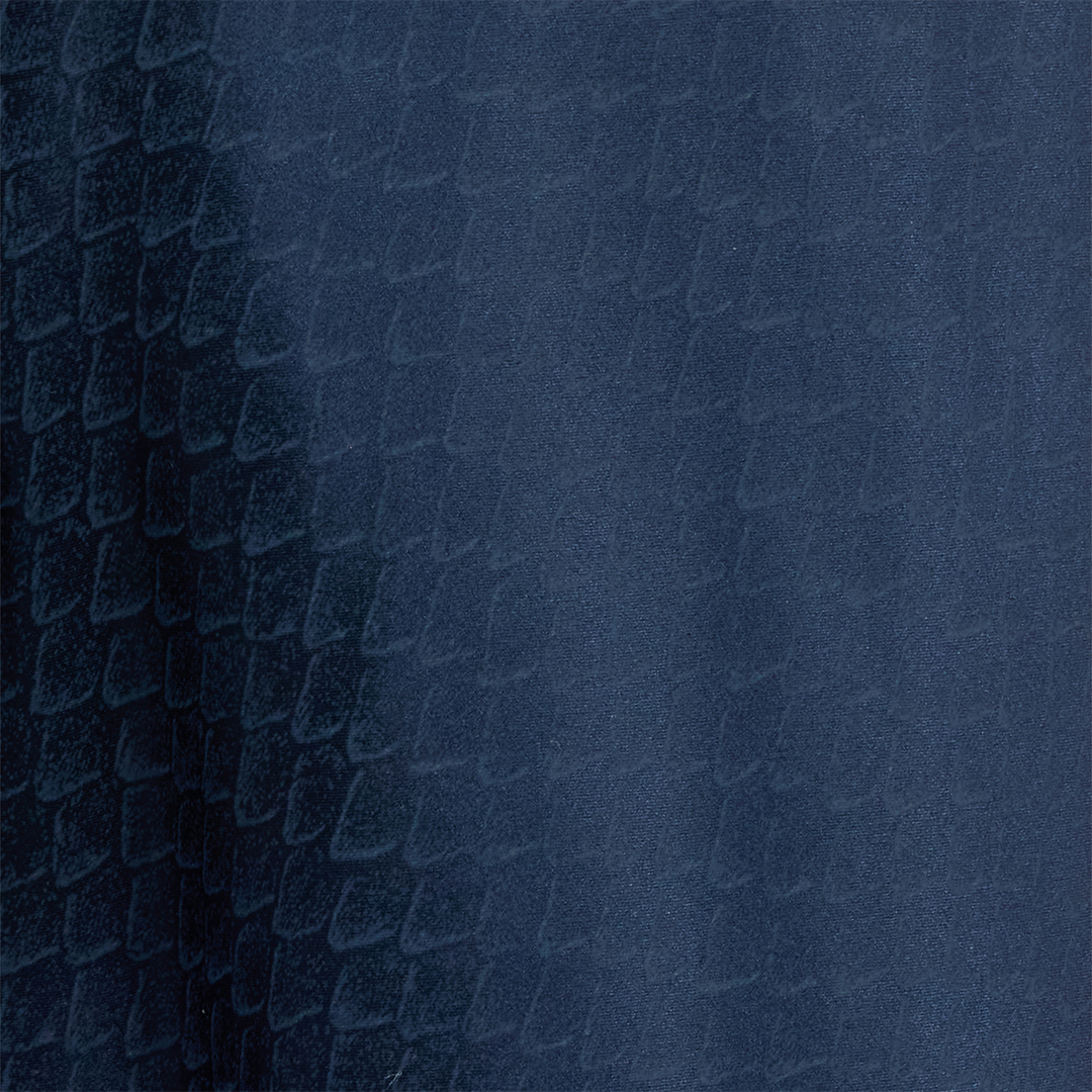 Roberto Cavalli Fluid Silk Pants With Print In Blu