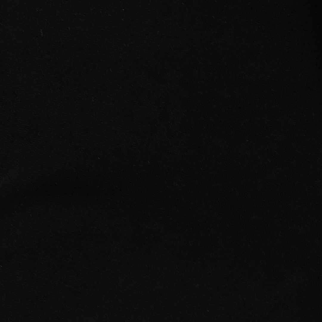 Black Flared Trousers With Rc Monogram