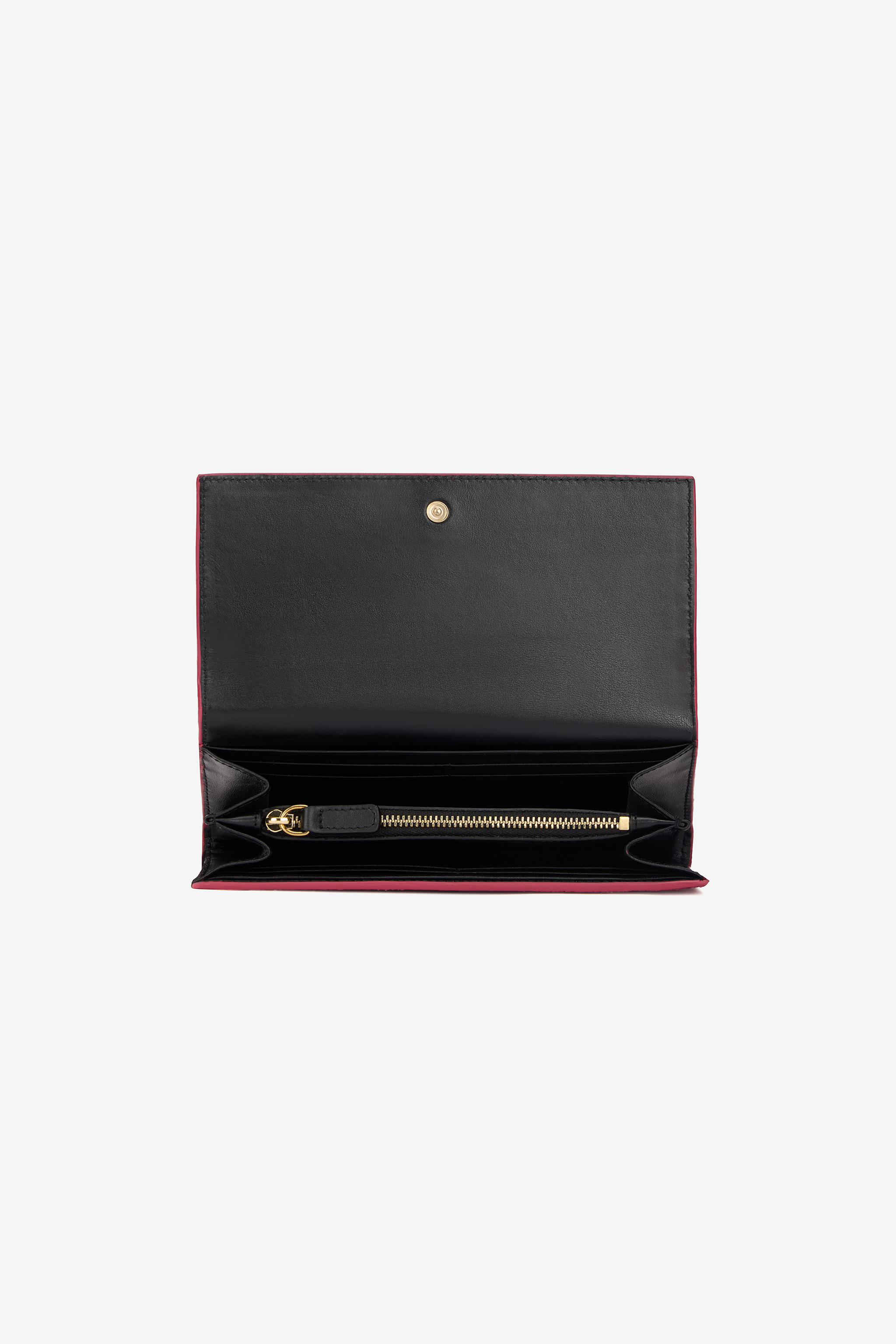 Roberto Cavalli Crocodile-effect Flap Wallet