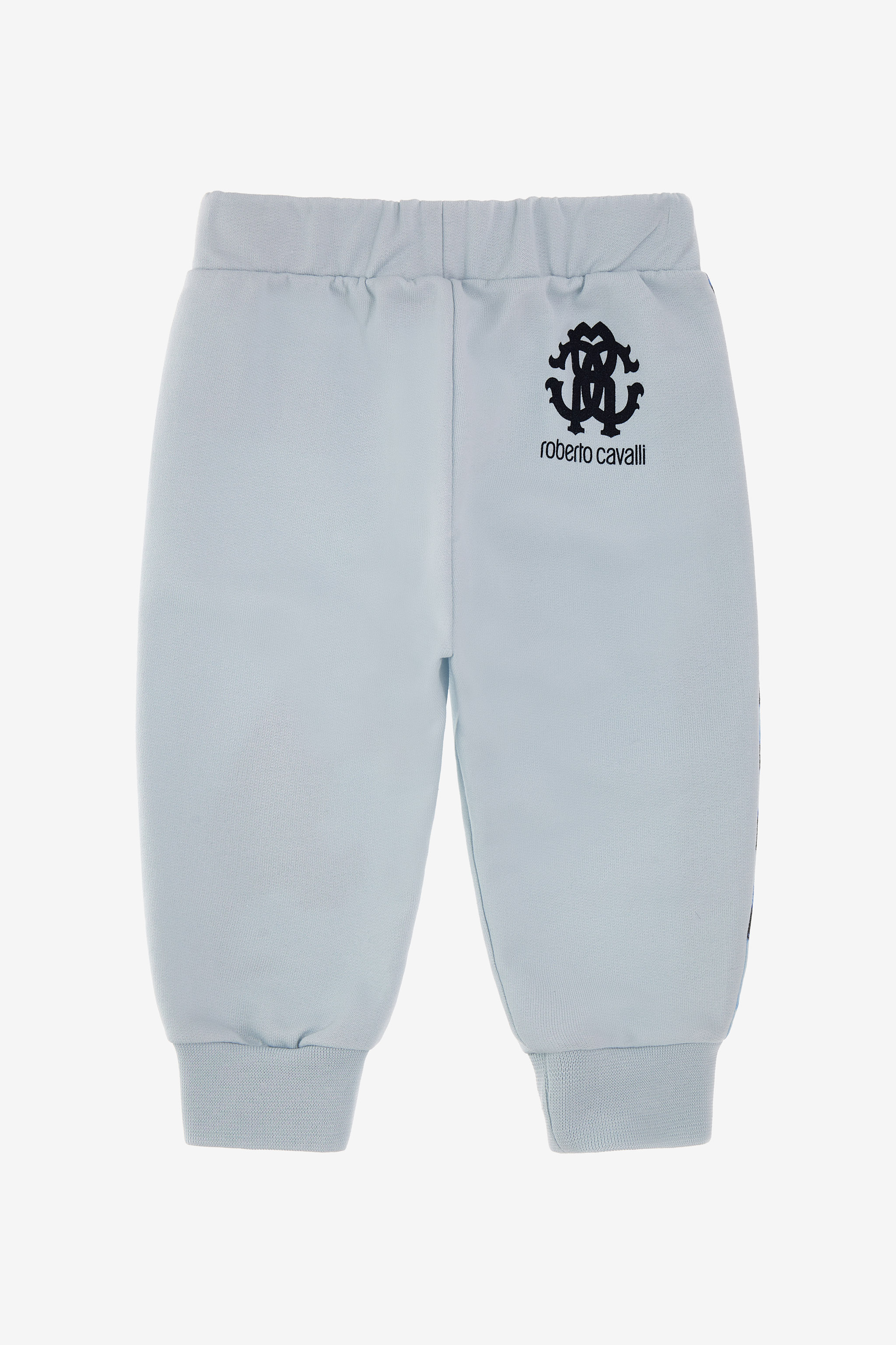 Wild Blue Leopard Joggers