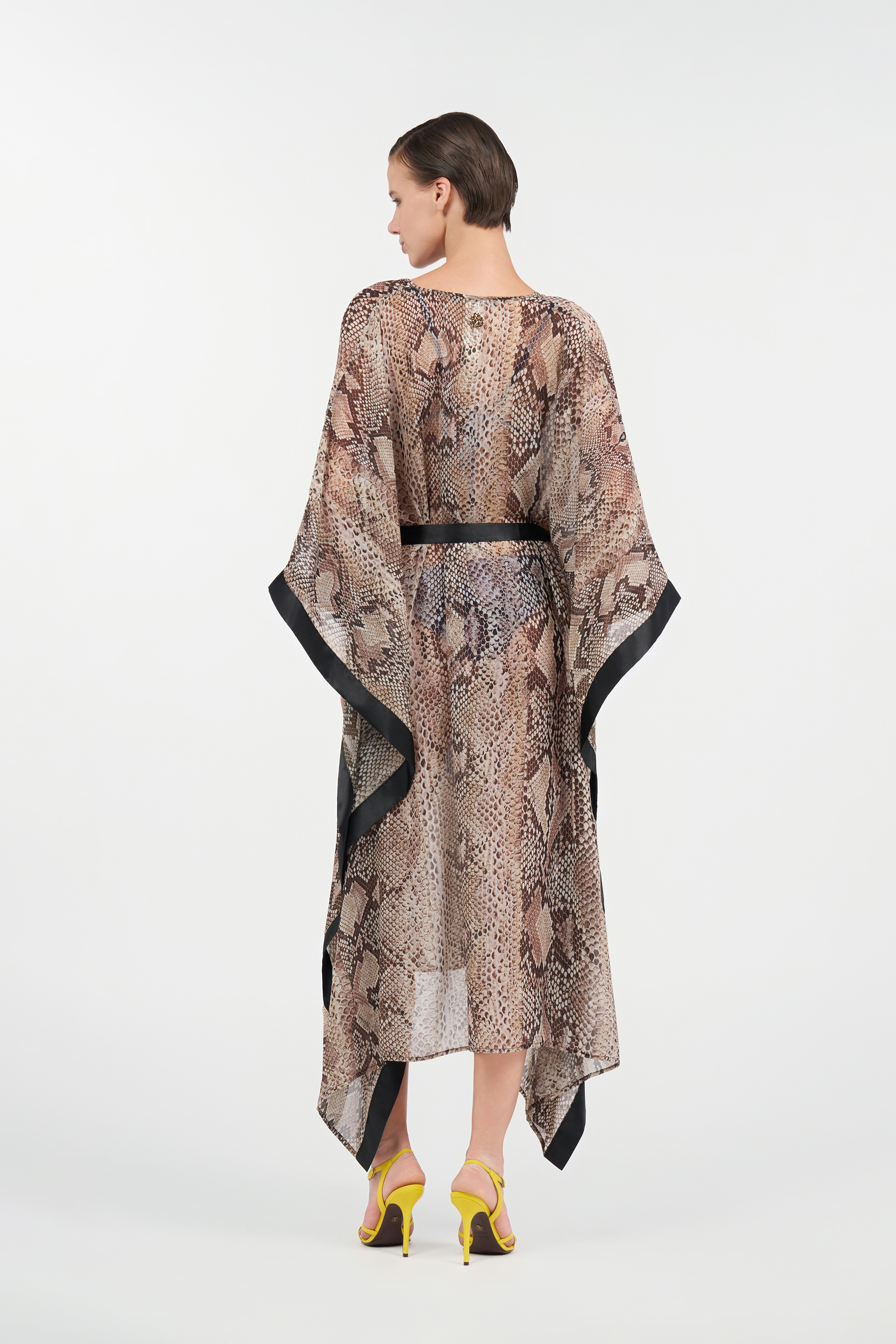  Roberto Cavalli Python Print Kaftan - Female Ready To Wear Python Unica 