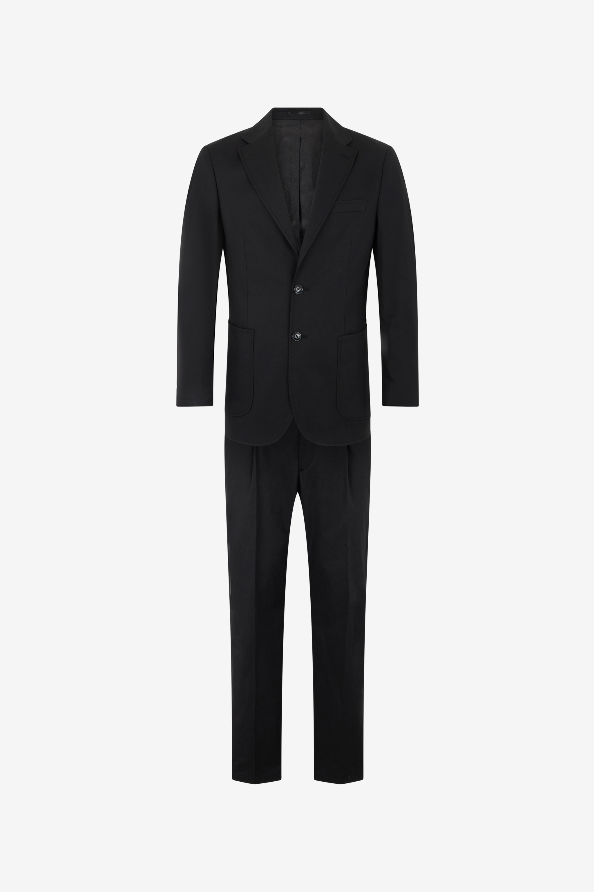 Roberto Cavalli Men's Black Cotton Suit - Ready To Wear - Image 1