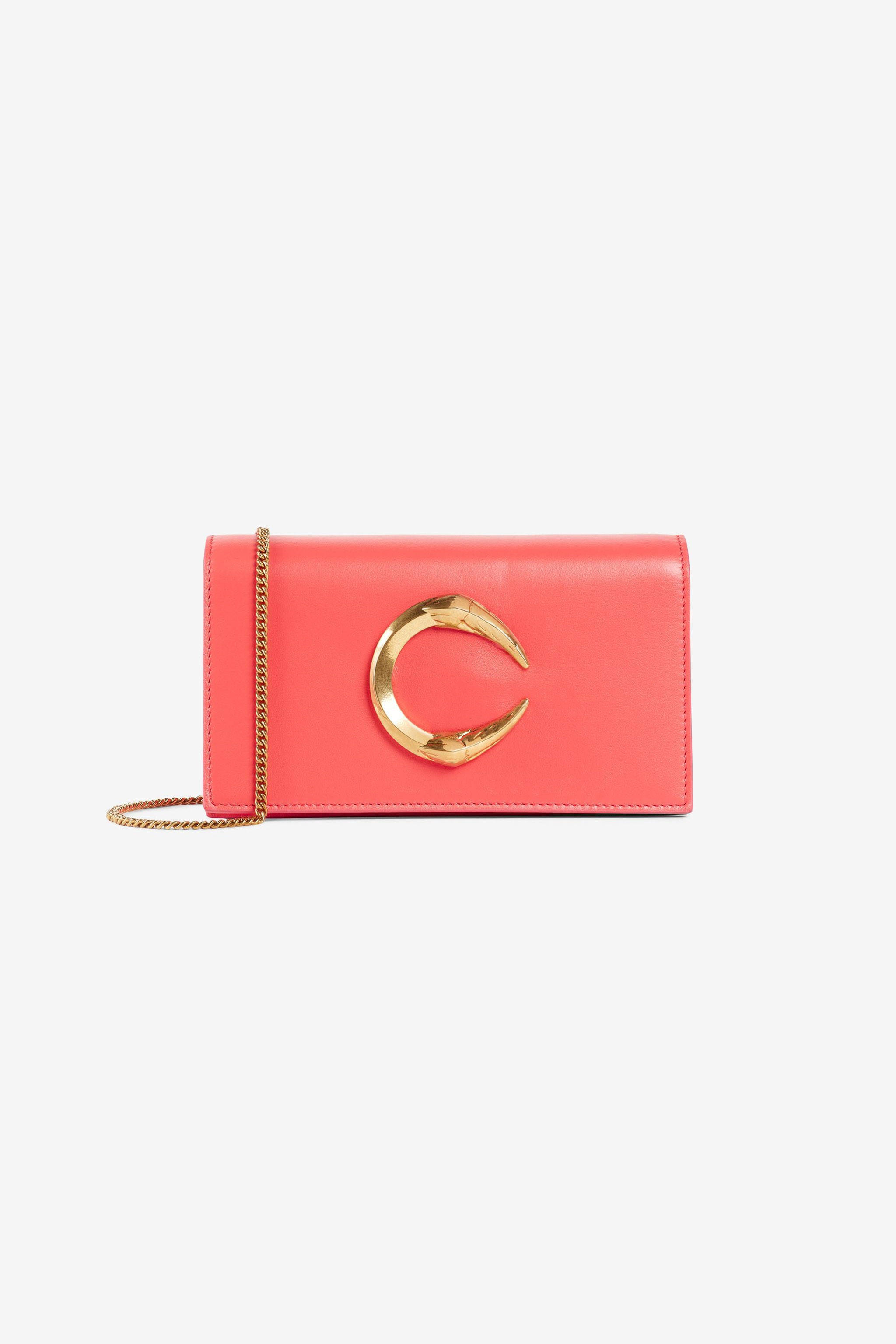 Small C Logo Shoulder Bag in GIACINTO for Women | Roberto