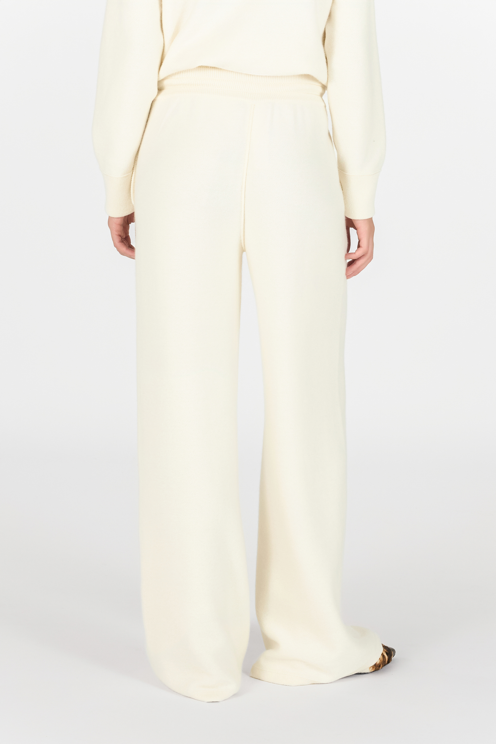 Roberto Cavalli Drawstring Trousers In Ivory