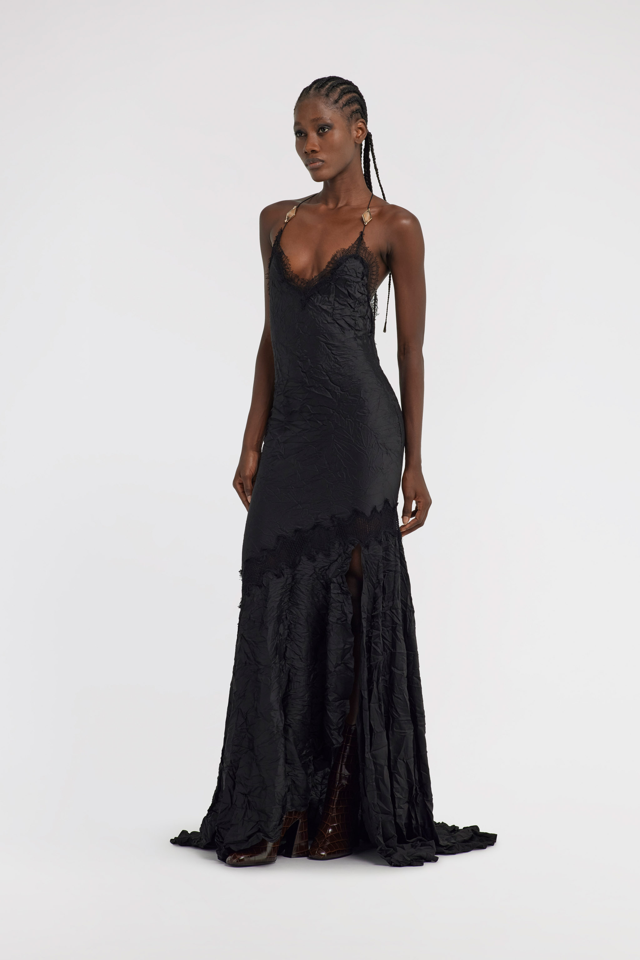 Roberto Cavalli Dress In Black