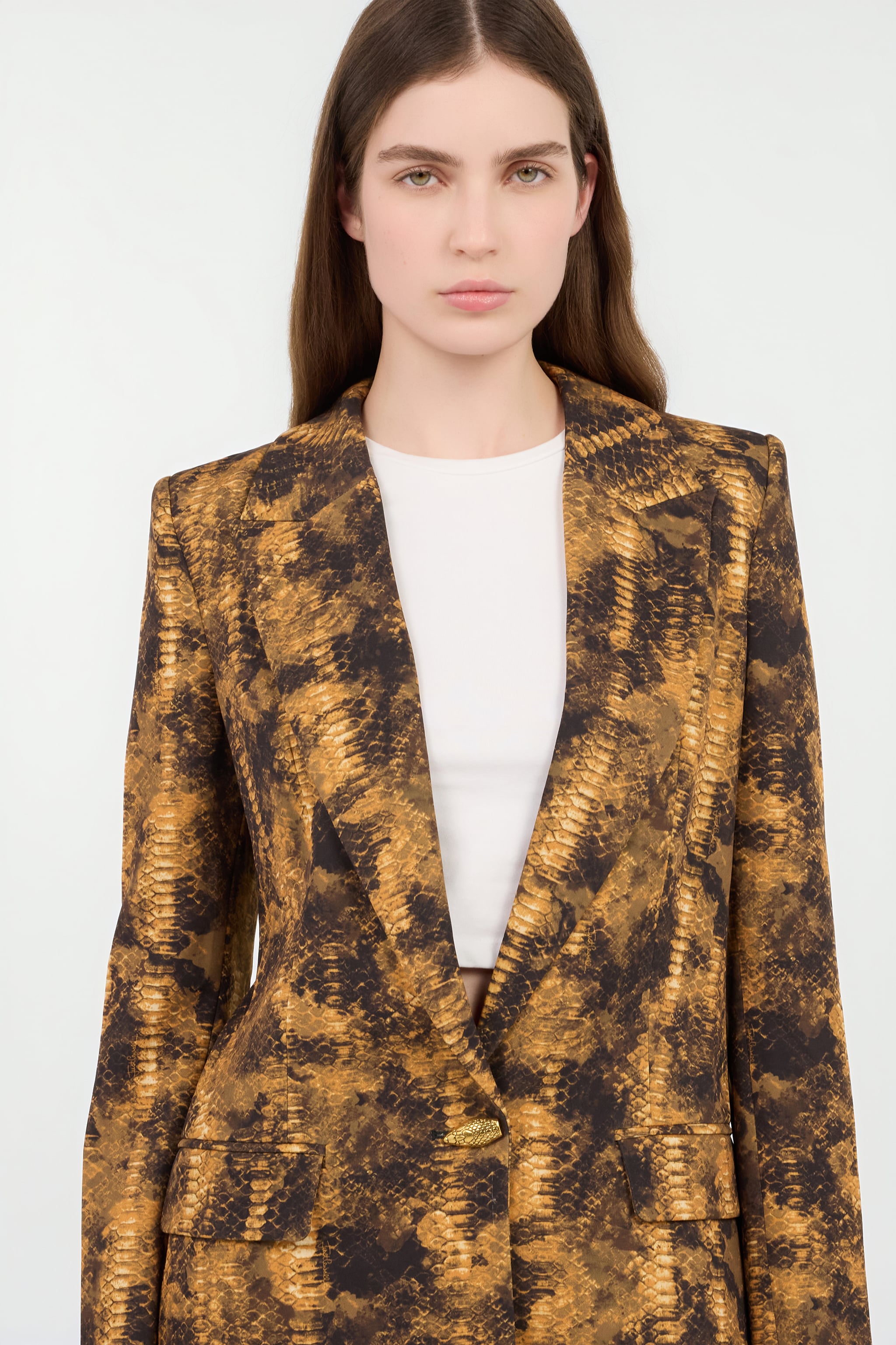 Roberto Cavalli Python Print Jacket | Thumbnail 4 Roberto Cavalli Python Print Jacket | Thumbnail 4