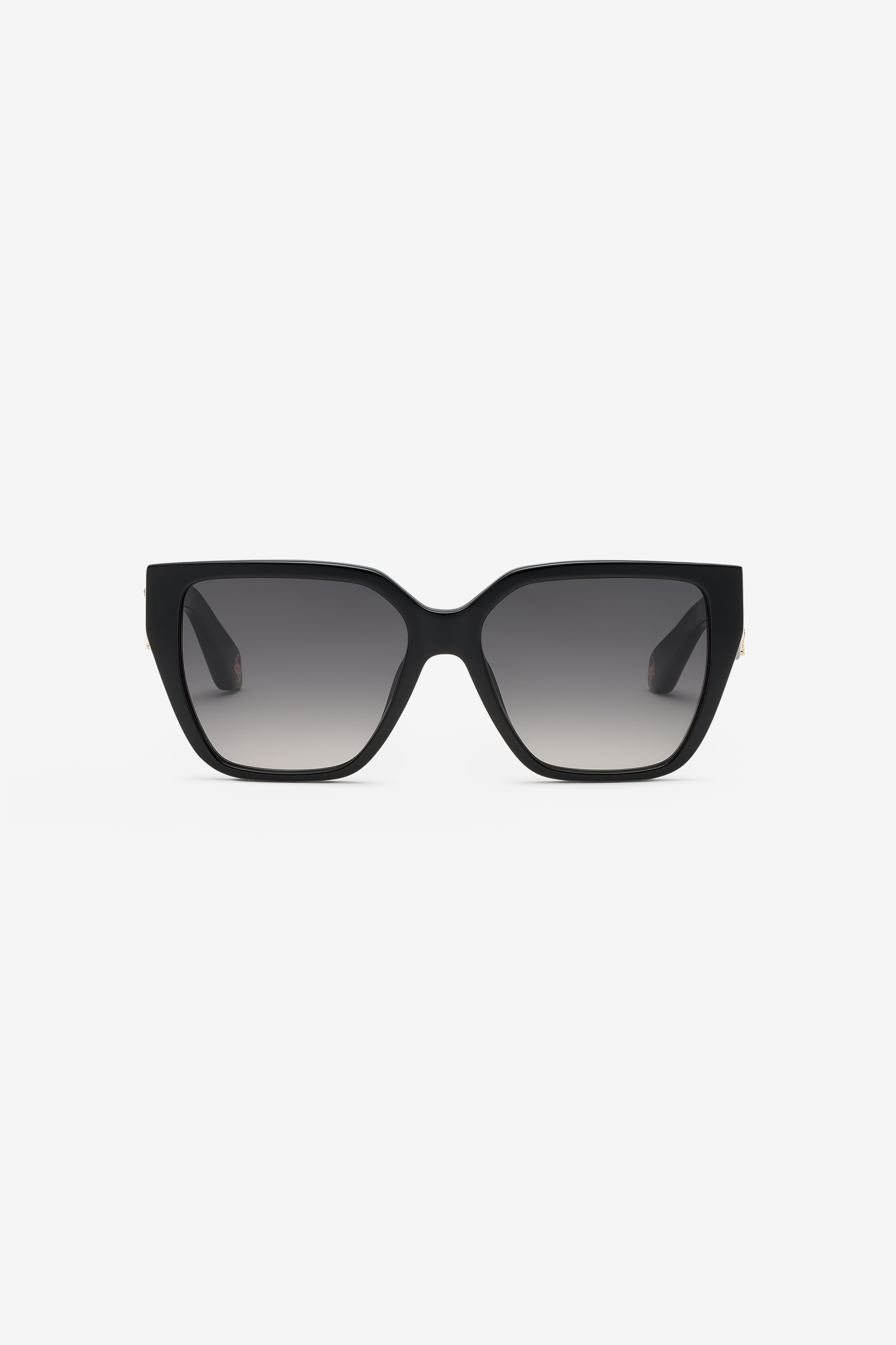 Roberto Cavalli Women's Black Sunglasses With Wide And Feminine Front - Eyewear