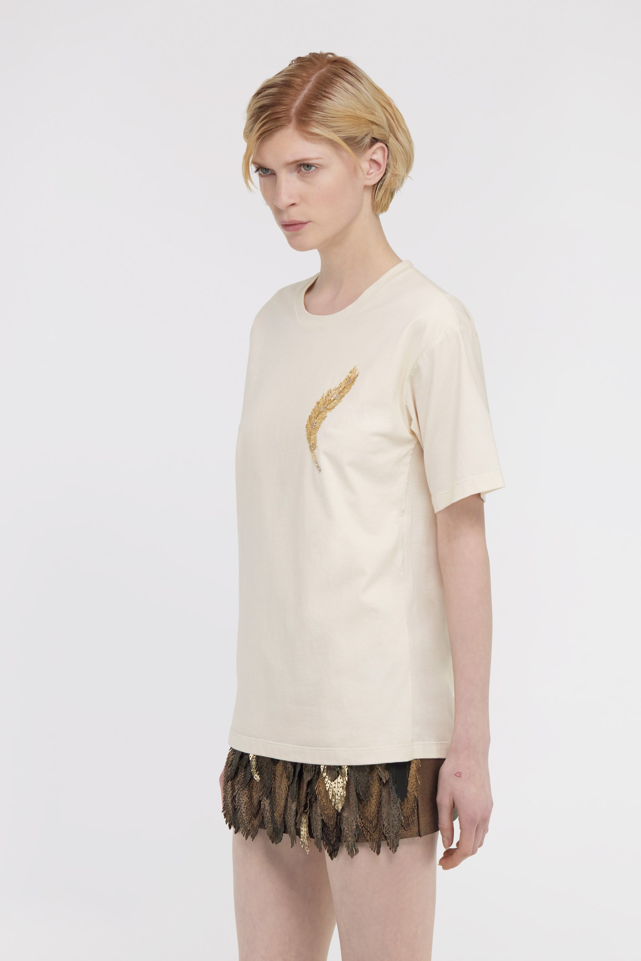 ROBERTO CAVALLI PLUMAGE T-SHIRT