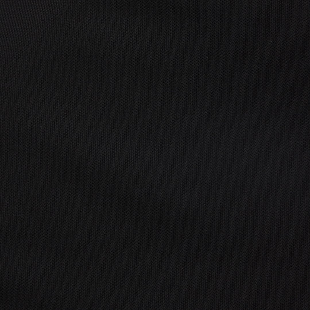 Long black dress with cut-out and slit