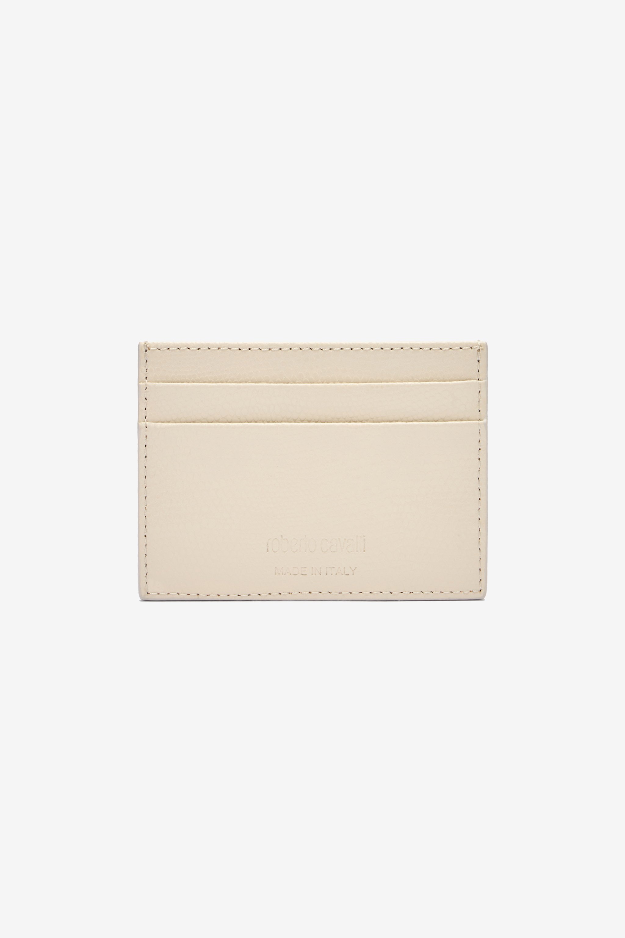 ROBERTO CAVALLI CARDHOLDER WITH MONOGRAM RC