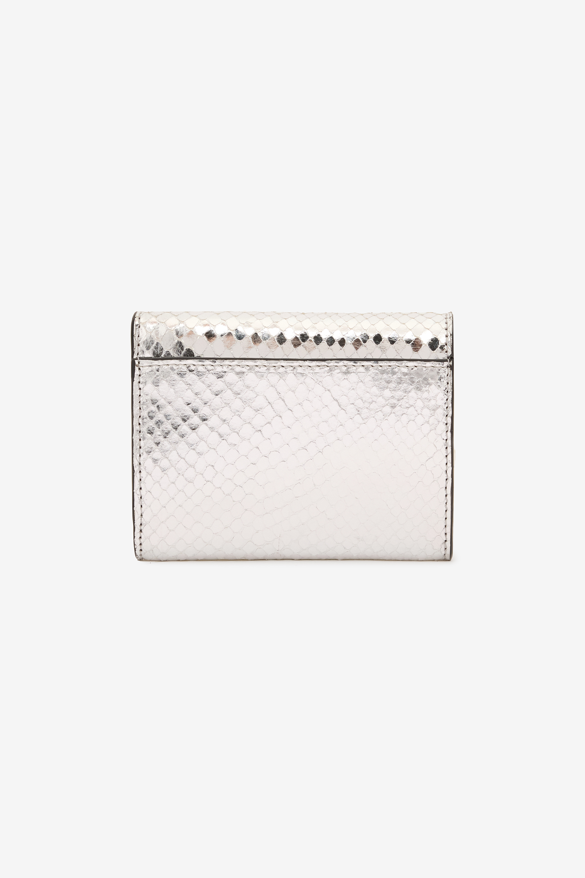 ROBERTO CAVALLI LAMINATED CARDHOLDER WITH SNAKE PRINT