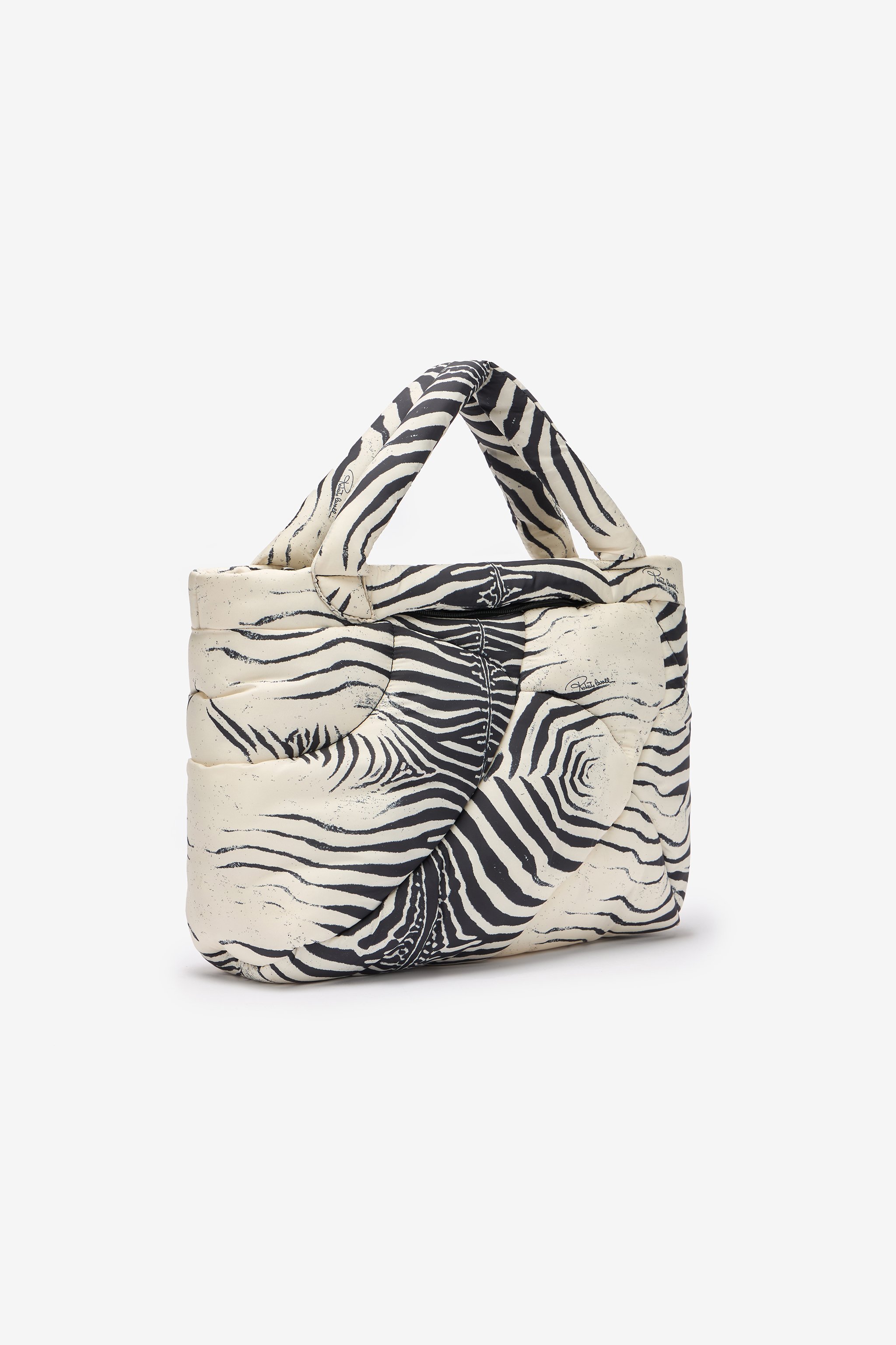 Roberto Cavalli Firenze Medium In Black/white