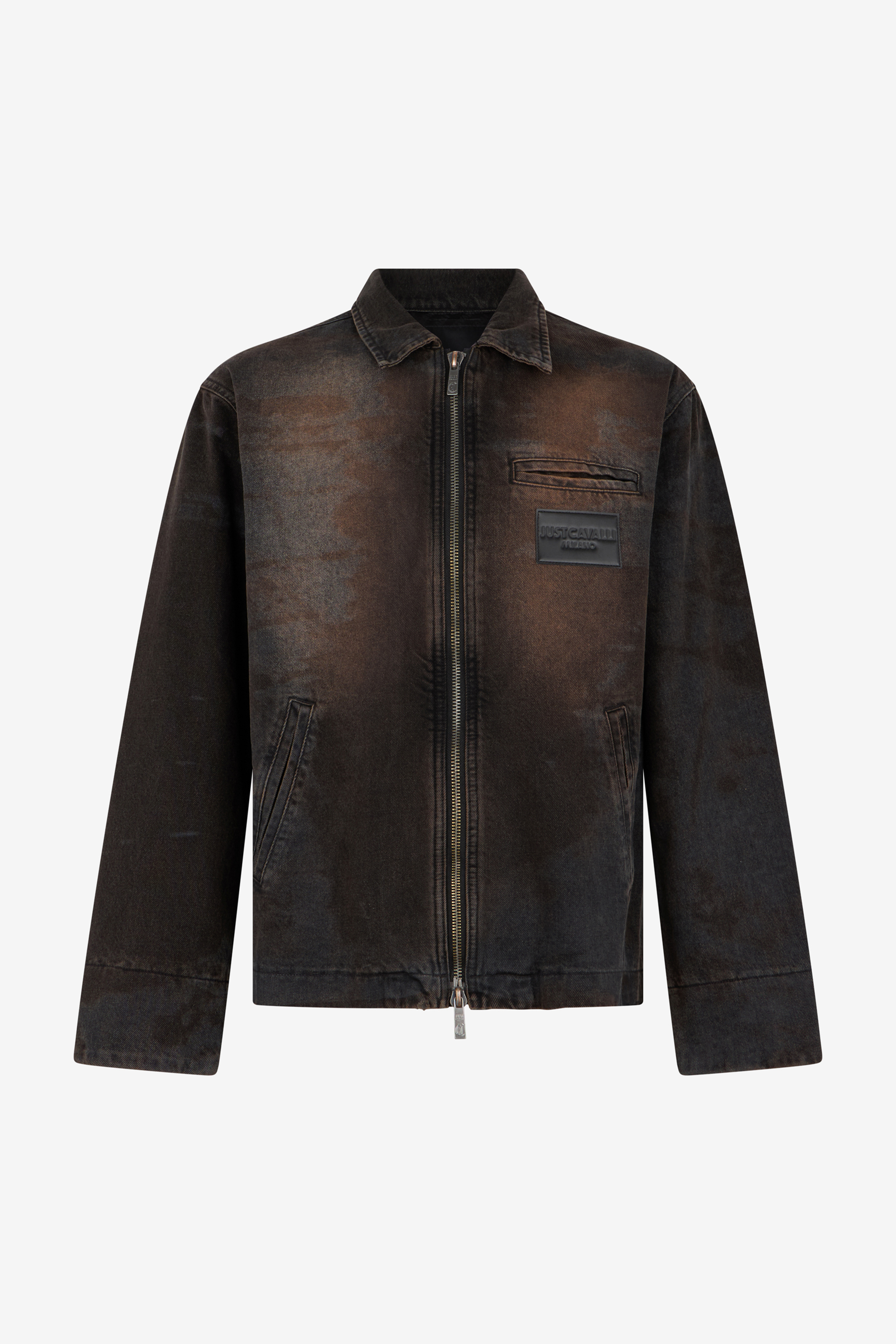 Roberto Cavalli Brown Jacket