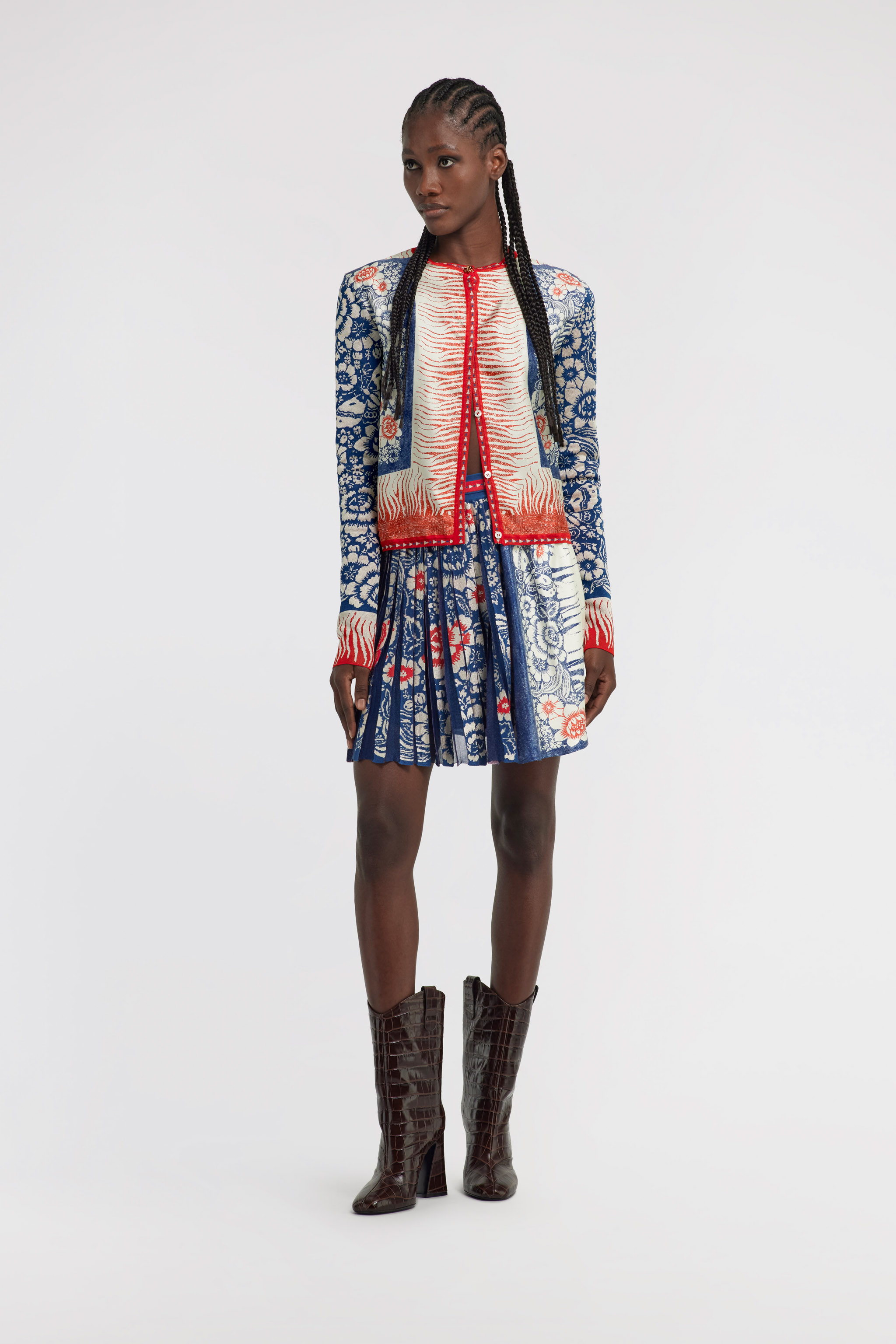 Roberto Cavalli Bandana-print Sweater