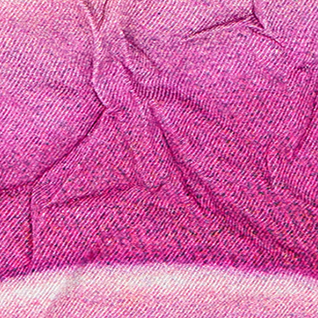 Shop Roberto Cavalli Kleid Mit Gekräuseltem Effekt Und Print Rose In Fuchsia