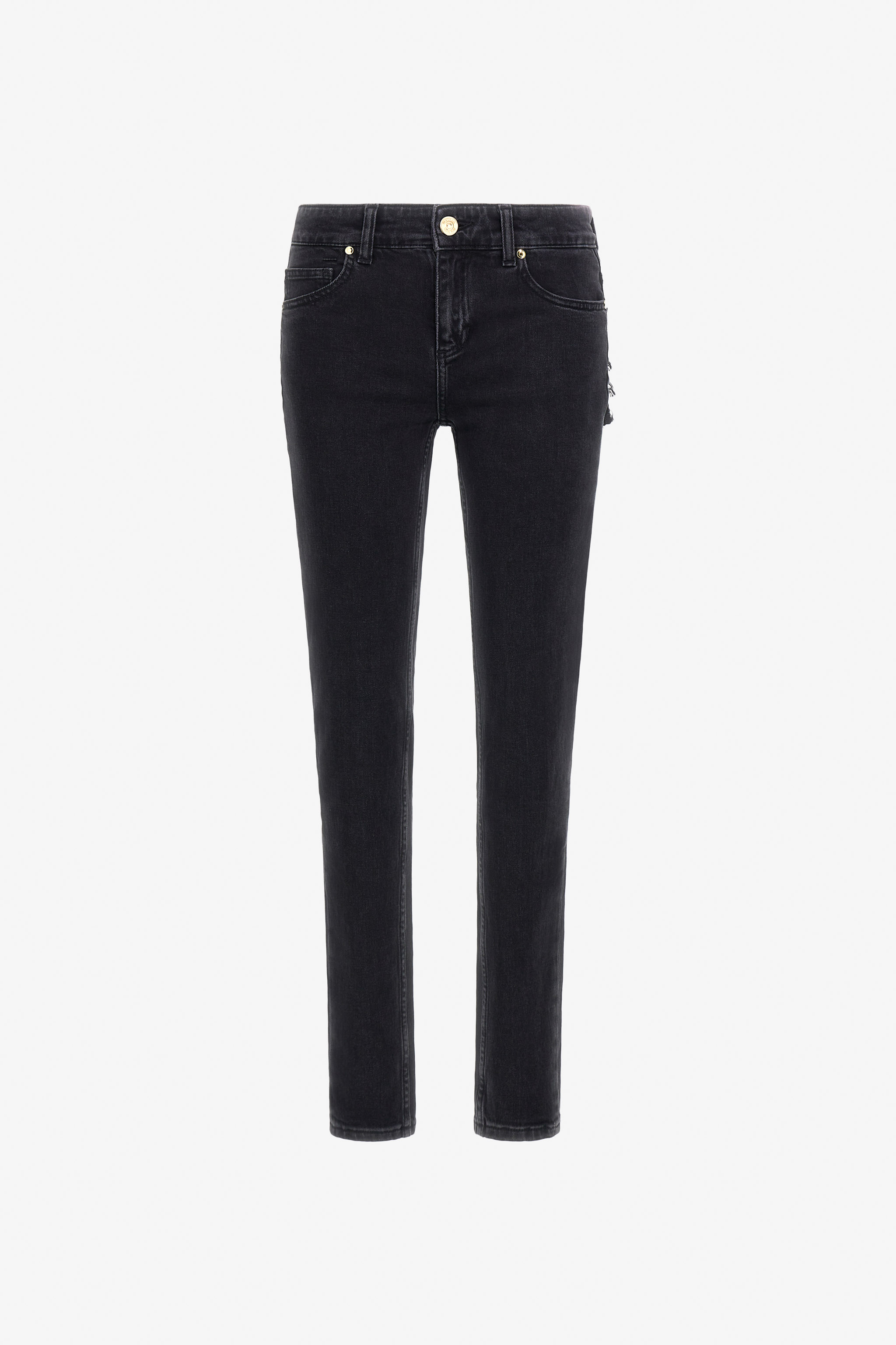 Roberto Cavalli Women's Black Just Cavalli Denim - Trousers