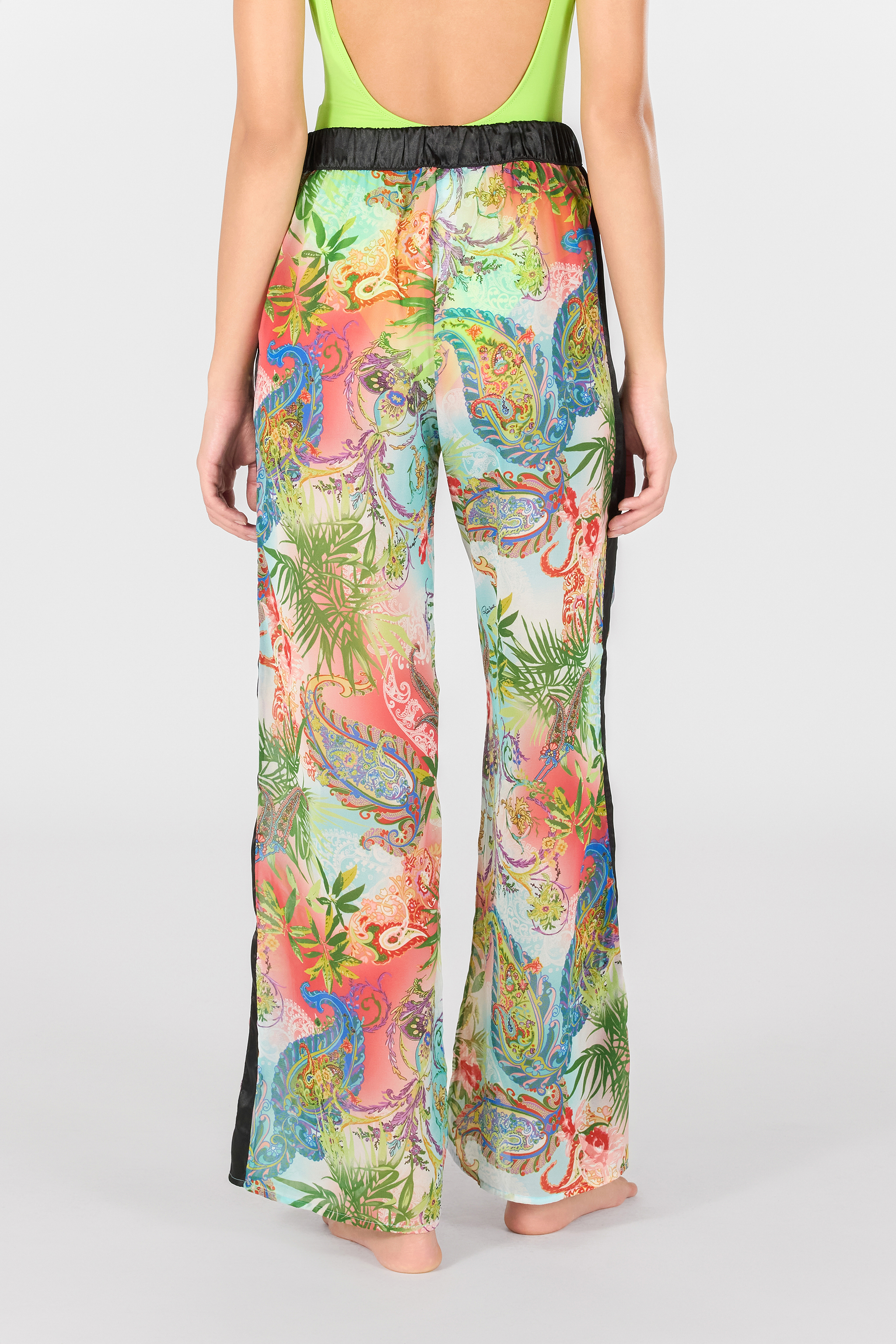 Roberto Cavalli Multicolor Trousers In Multicolor
