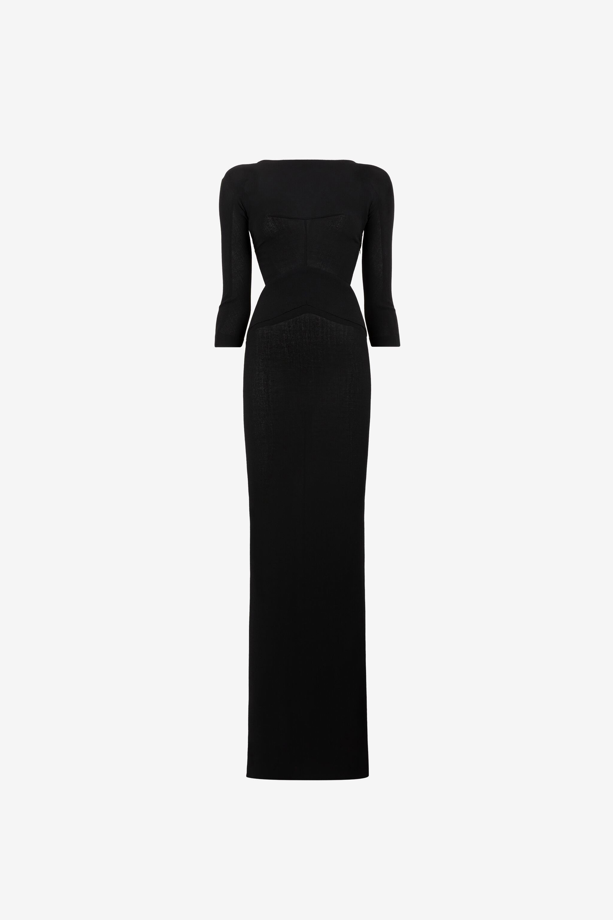 【PORTERNA】Moda Stitch Long One Piece Satin Fringe Trim One Shoulder Midaxi Dress | boohoo