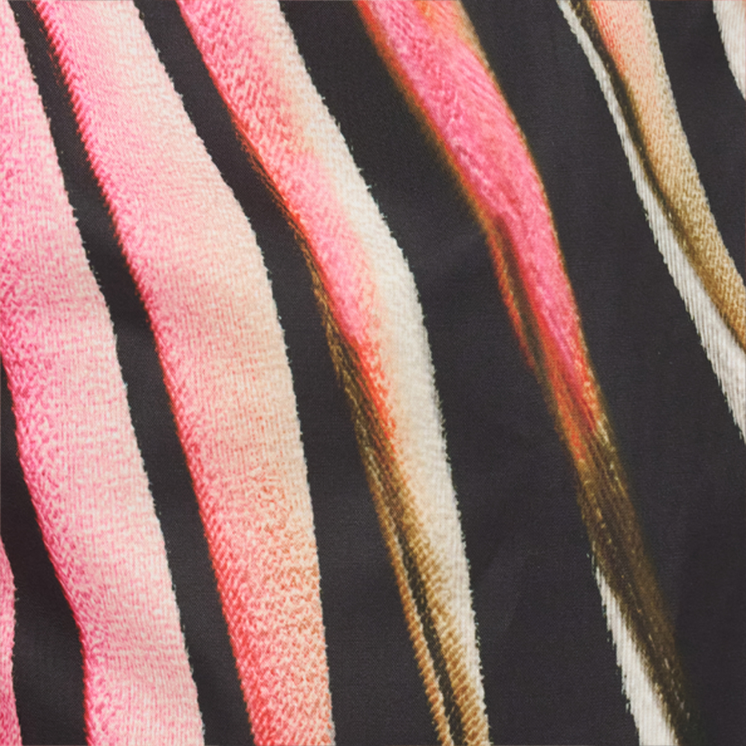 Ray Of Gold Print Nylon Sea Shorts