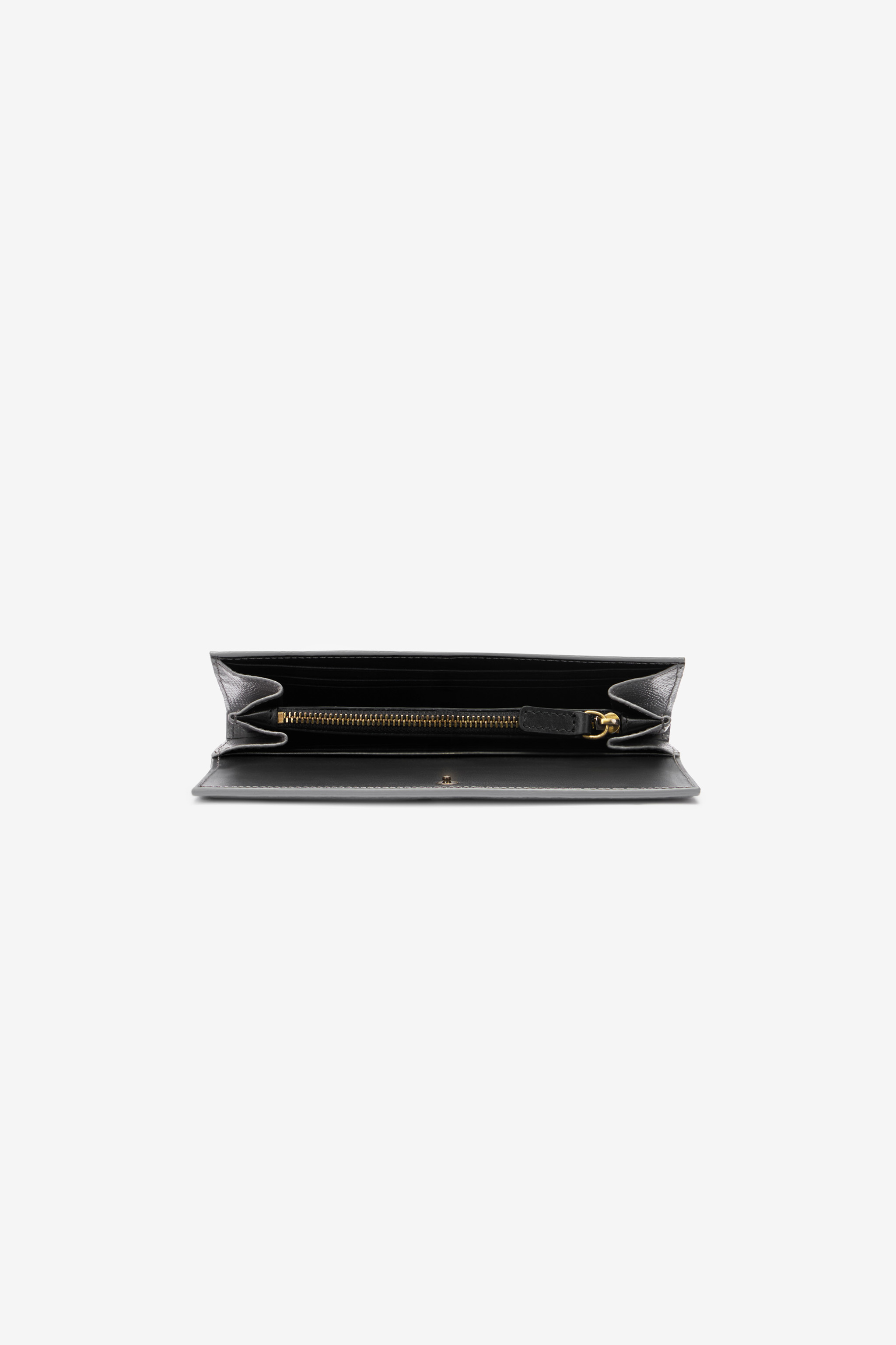 Shop Roberto Cavalli Geldbörse Mit Klappe Und Monogramm Rc In Gray