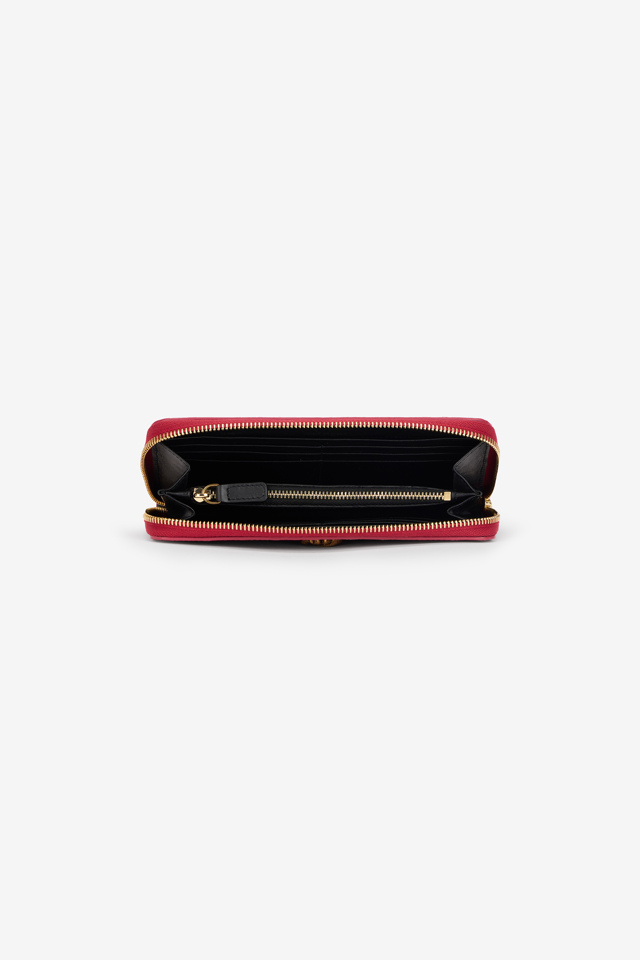 Roberto Cavalli Crocodile Effect Zip-around Wallet