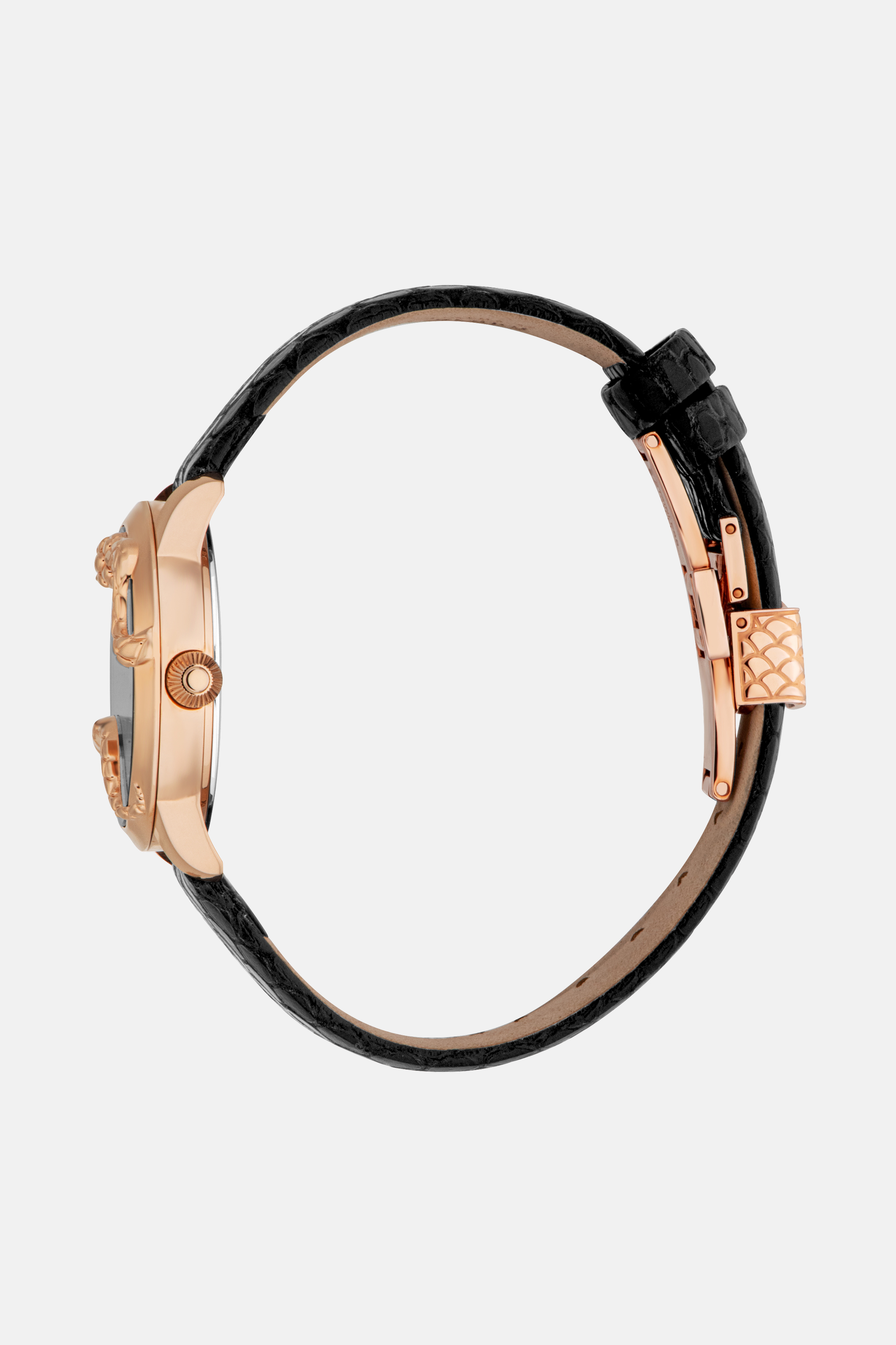  Roberto Cavalli Roberto Cavalli By Franck Muller Snake Core Watch - Female Watches Rose Gold Black Unica 
