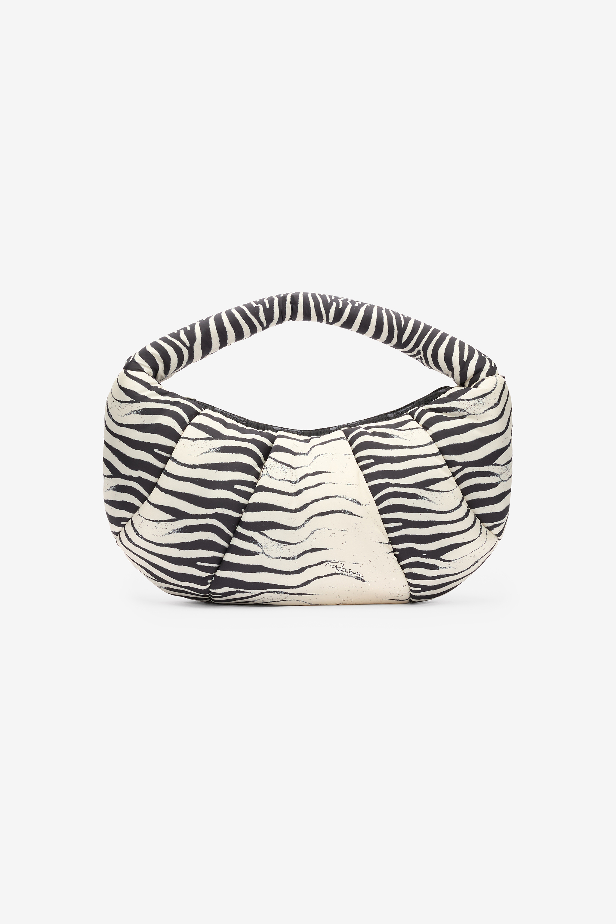 Roberto Cavalli Women's Black/White Venezia Medium Bag - Bags
